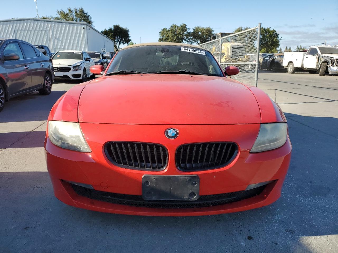 2007 BMW Z4 3.0Si VIN: 4USBU53577LX02983 Lot: 64700054