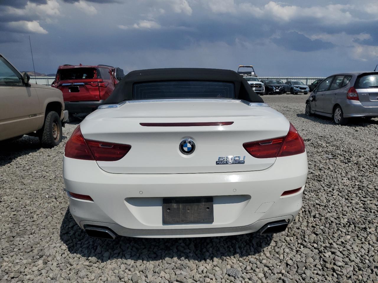 2012 BMW 650 I VIN: WBALZ3C58CDL70585 Lot: 64218634