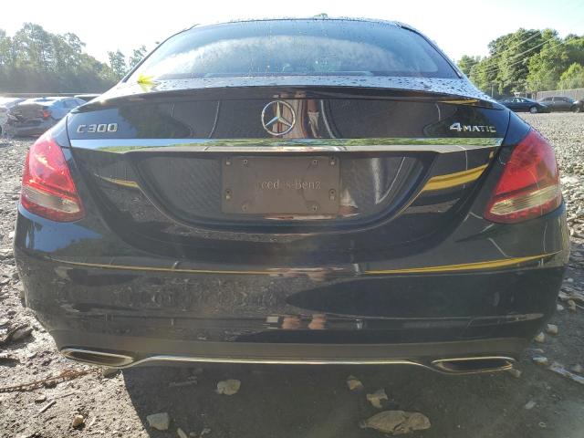 Sedans MERCEDES-BENZ C-CLASS 2016 Czarny