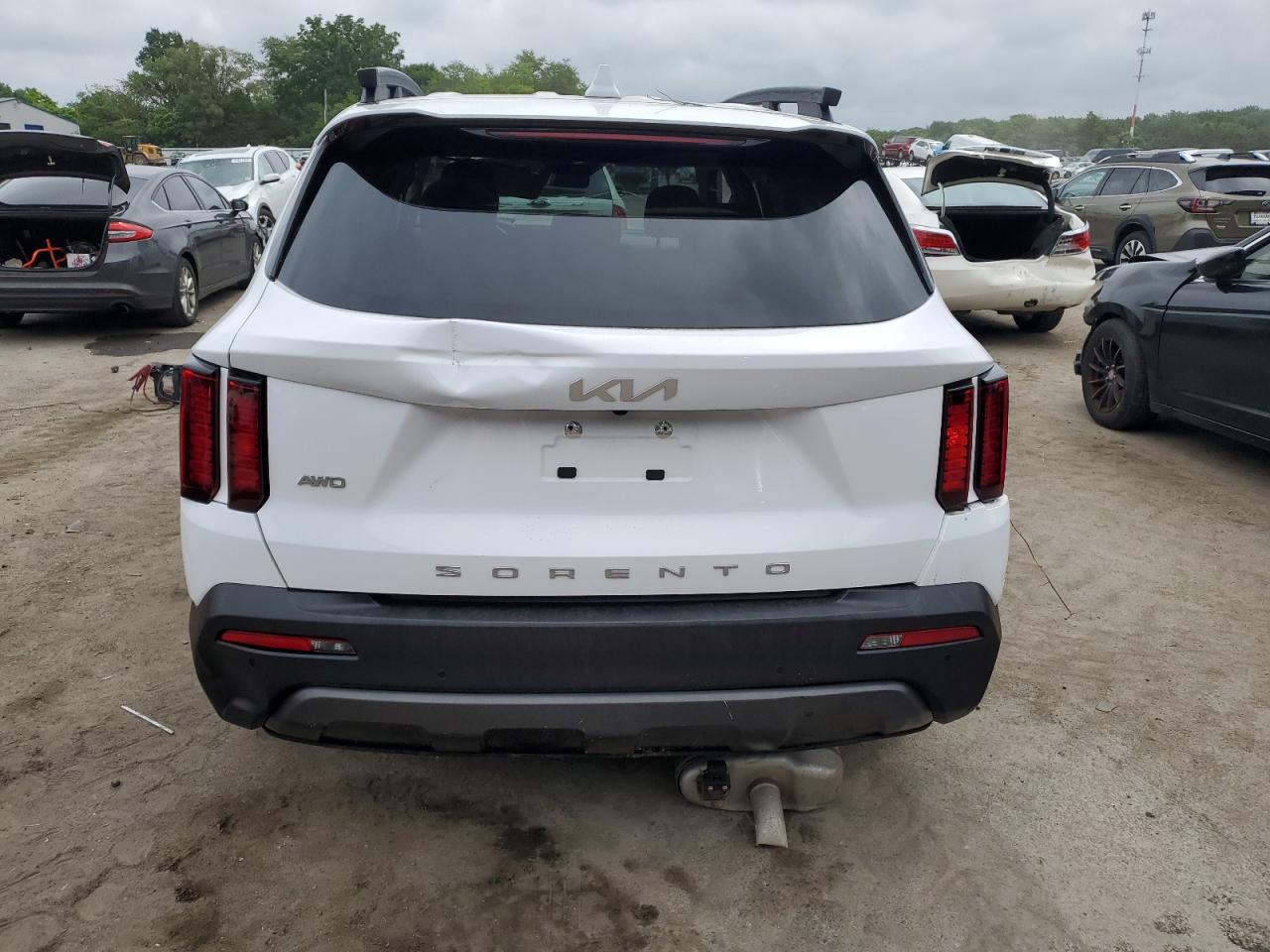 2022 Kia Sorento S VIN: 5XYRLDLC5NG087200 Lot: 64158734