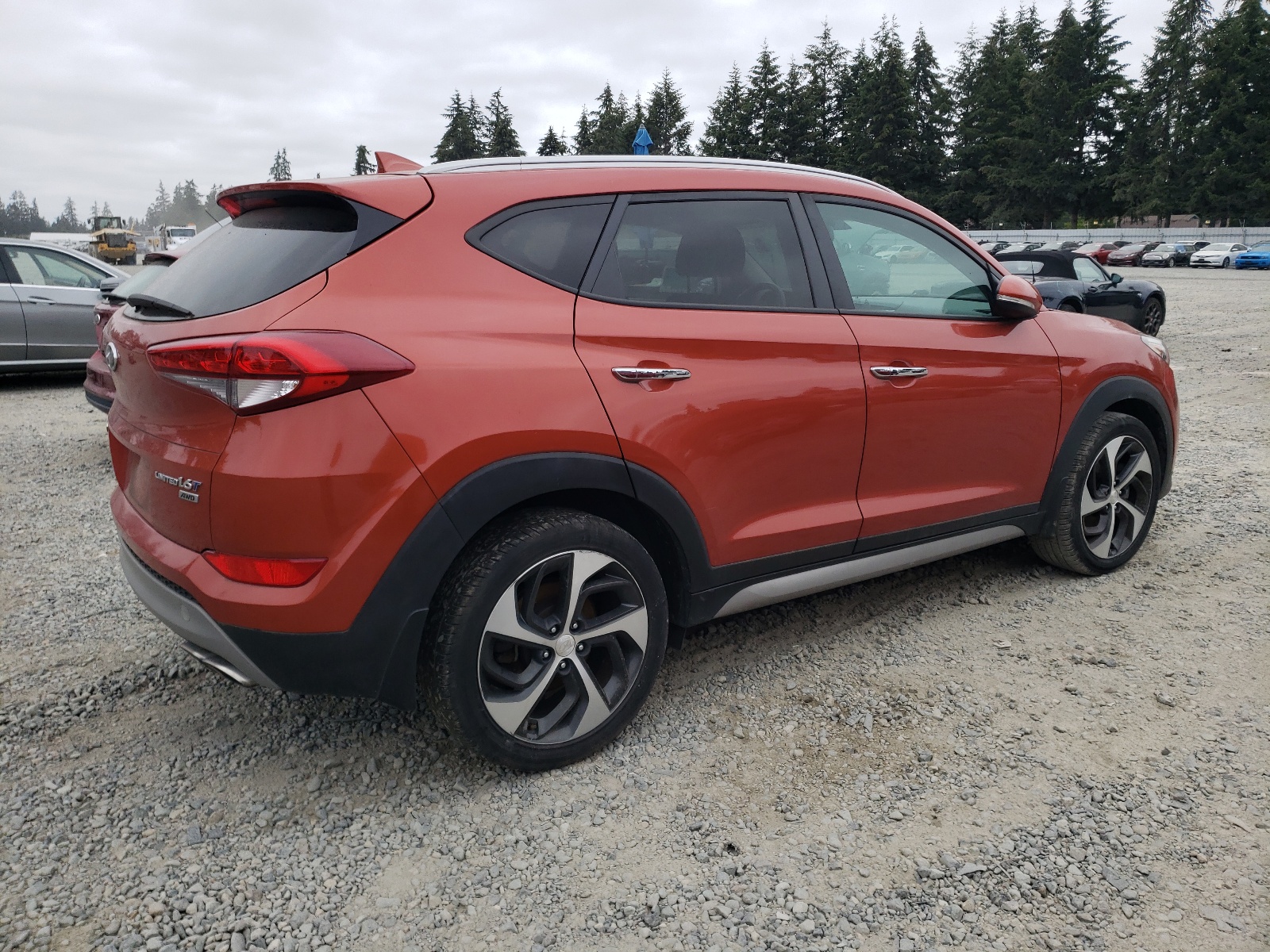 2017 Hyundai Tucson Limited vin: KM8J3CA26HU334952