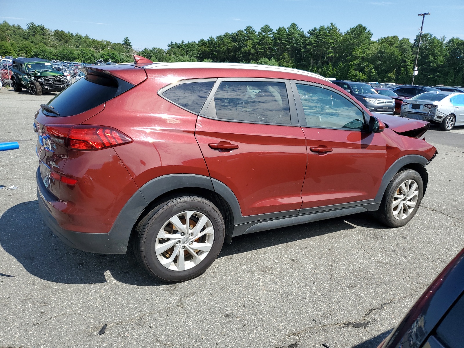 2020 Hyundai Tucson Limited vin: KM8J33A44LU109732