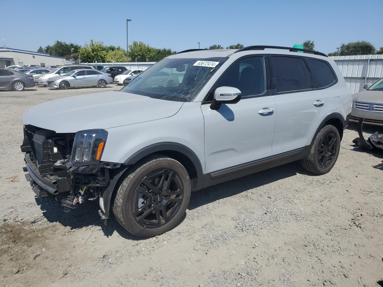 2023 Kia Telluride Ex VIN: 5XYP3DGC2PG391007 Lot: 63672474
