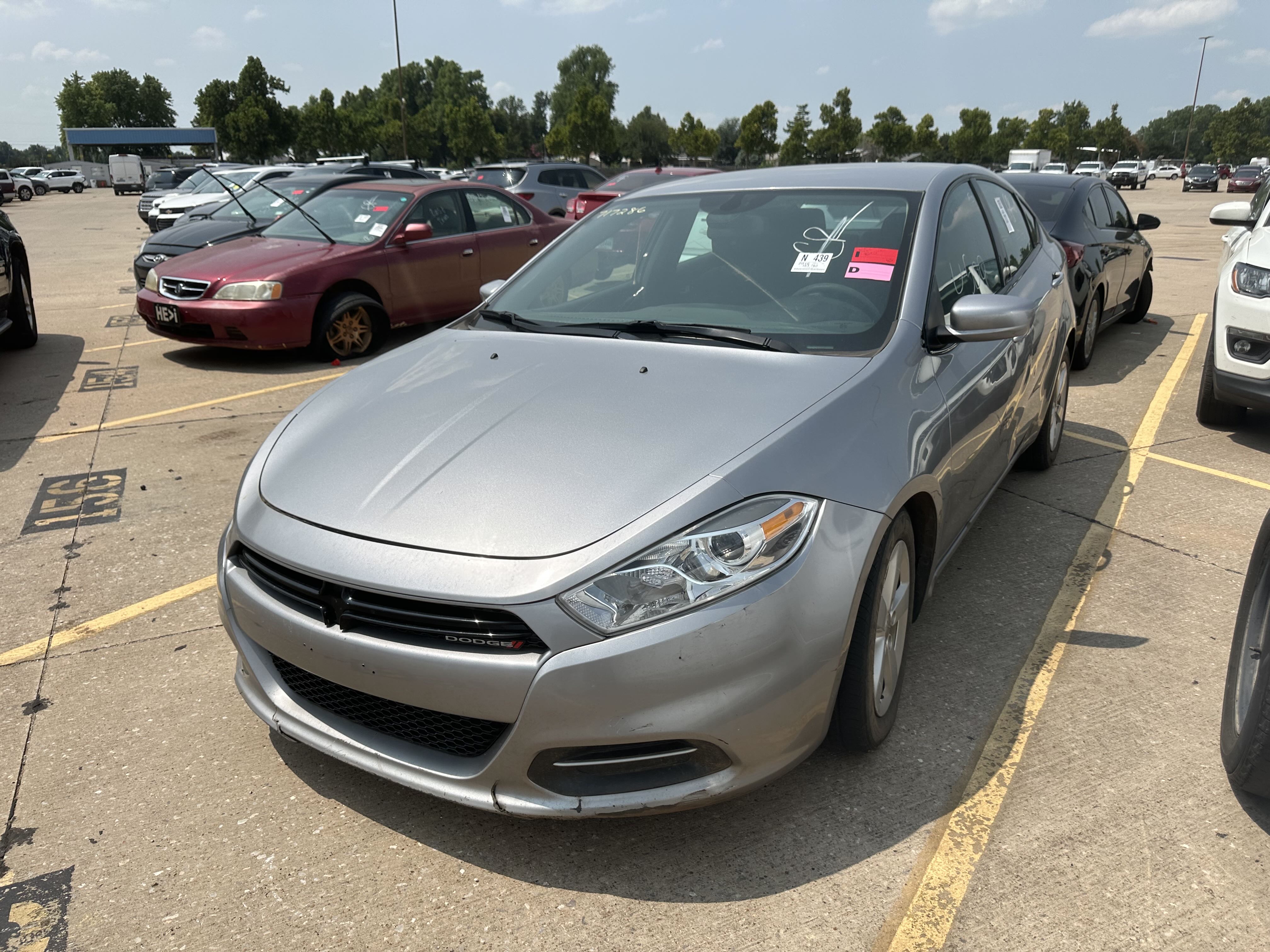 2016 Dodge Dart Sxt vin: 1C3CDFBB8GD717286