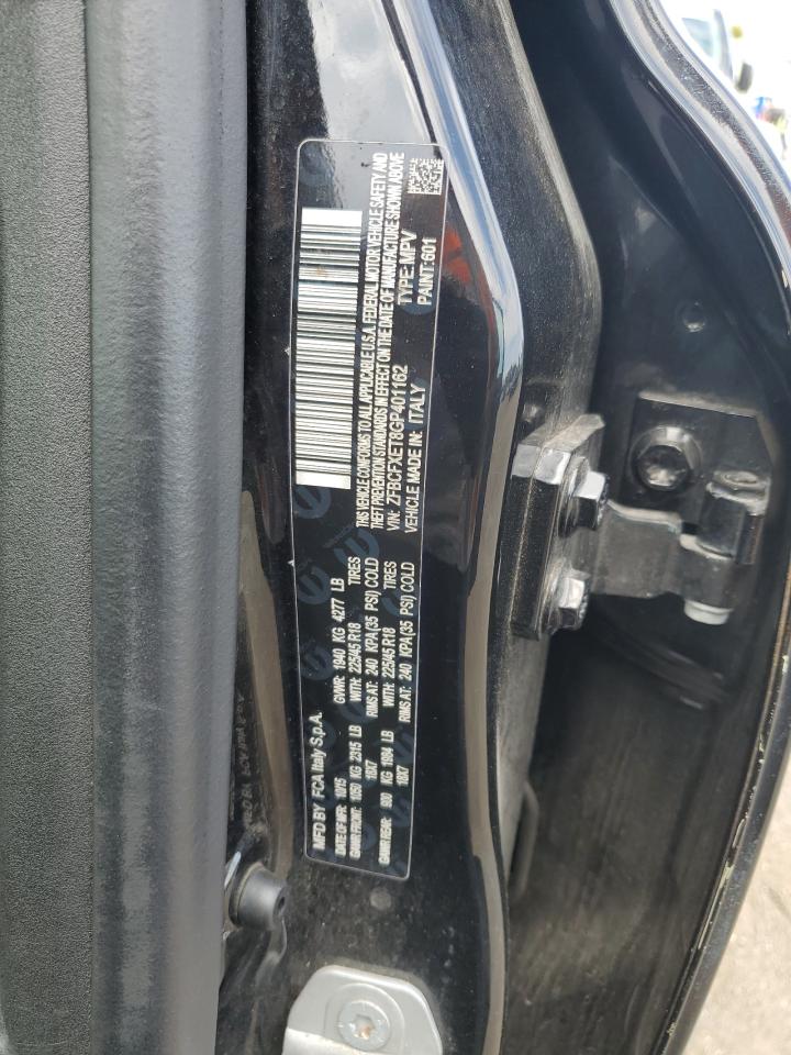 2016 Fiat 500X Trekking Plus VIN: ZFBCFXET8GP401162 Lot: 63468874