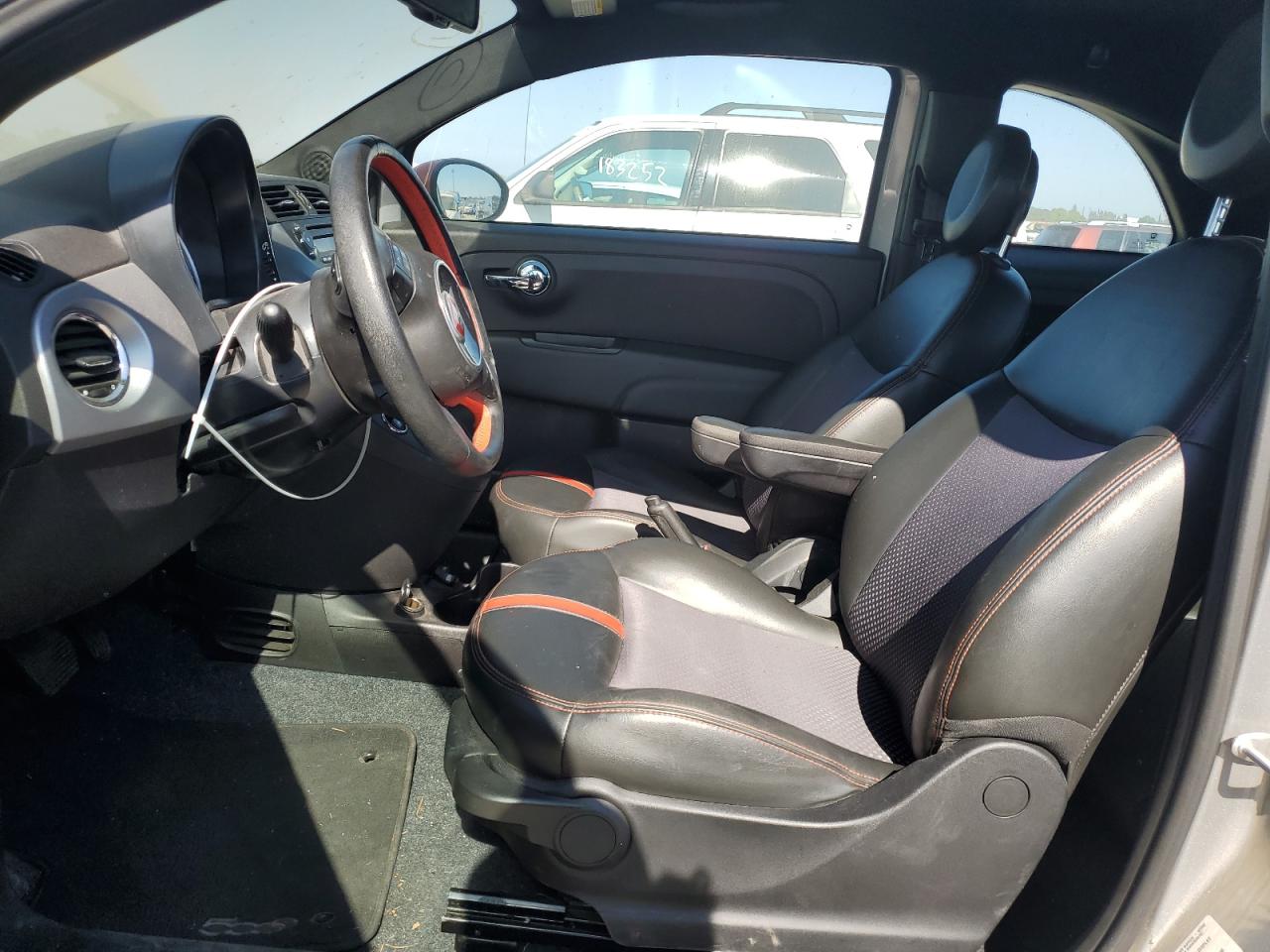 2015 Fiat 500 Electric VIN: 3C3CFFGE5FT640348 Lot: 65157044