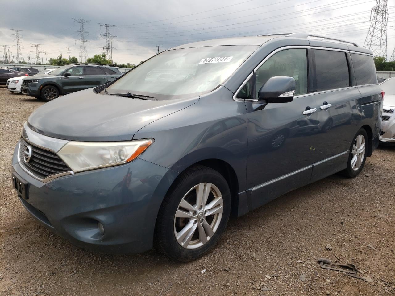 2012 Nissan Quest S VIN: JN8AE2KP0C9034780 Lot: 64074524