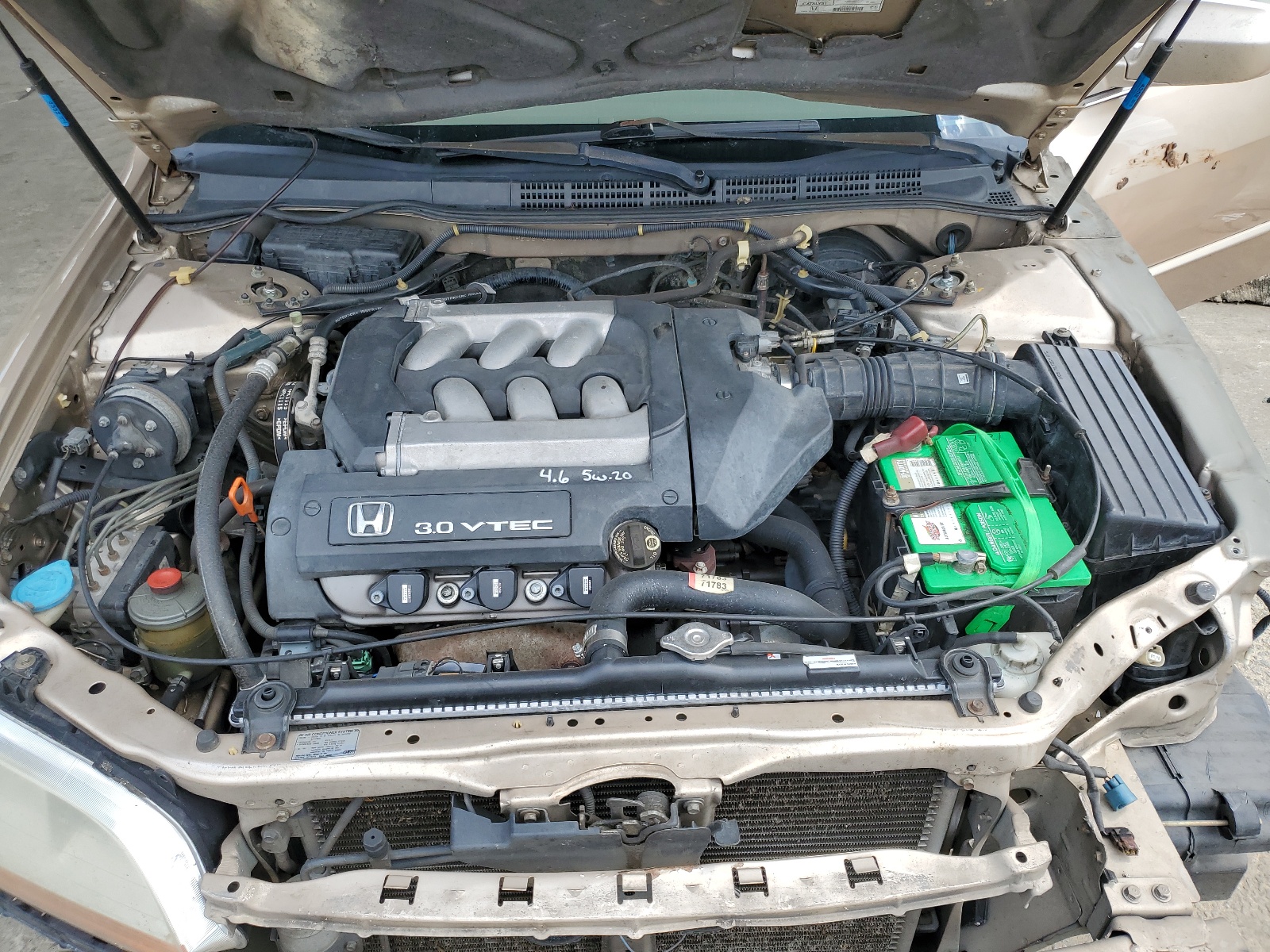 1HGCG16451A021464 2001 Honda Accord Lx