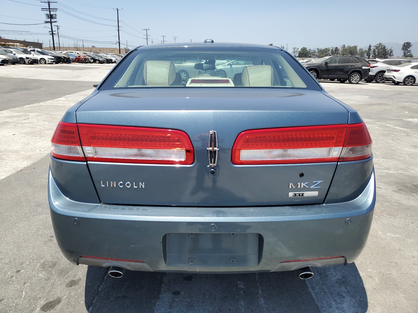 3LNDL2L38BR755910 2011 Lincoln Mkz Hybrid