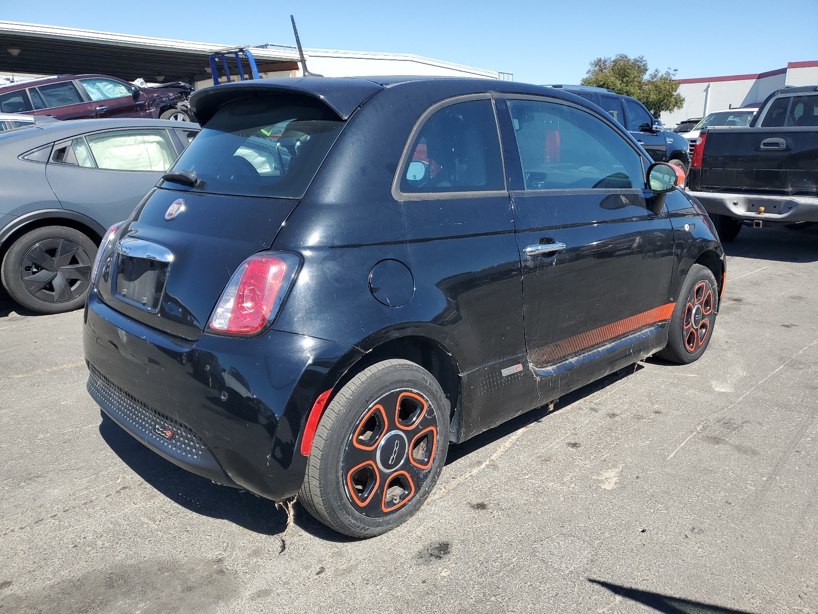 2014 Fiat 500 Electric vin: 3C3CFFGE2ET189491