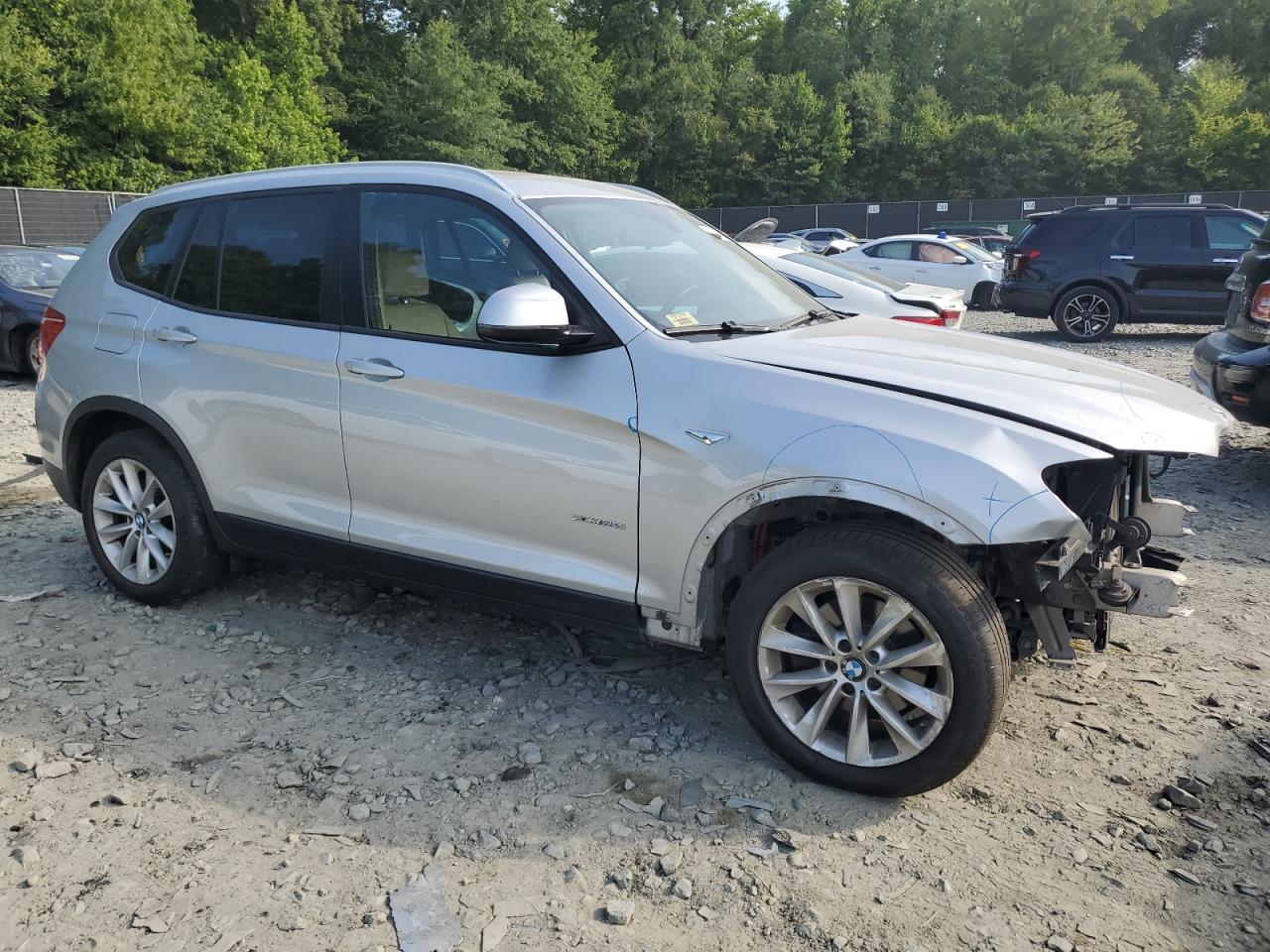 2015 BMW X3 xDrive28I VIN: 5UXWX9C5XF0D53714 Lot: 60951624