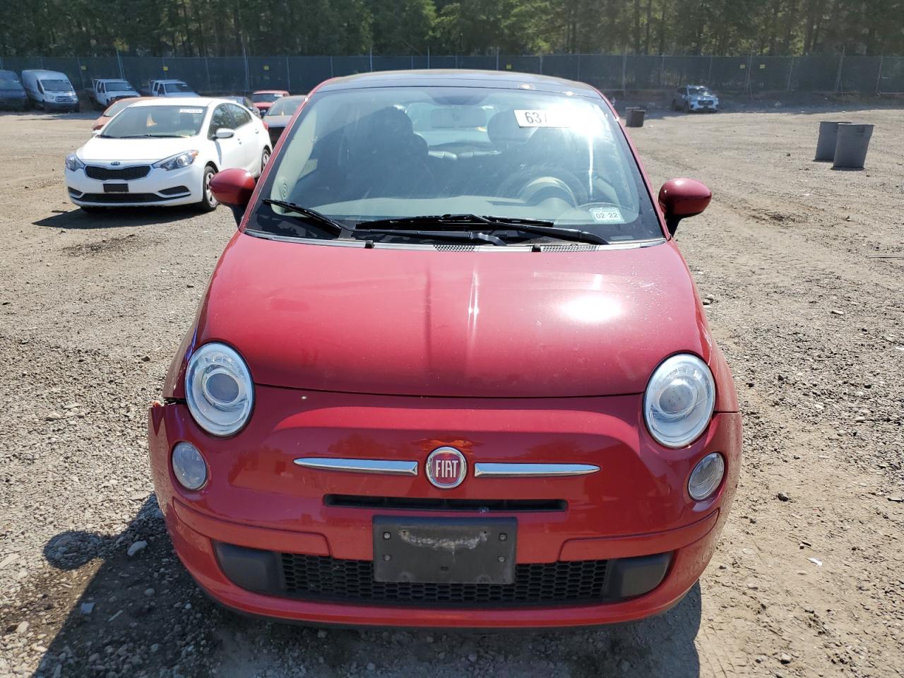 2012 Fiat 500 Pop VIN: 3C3CFFAR2CT380093 Lot: 63713984