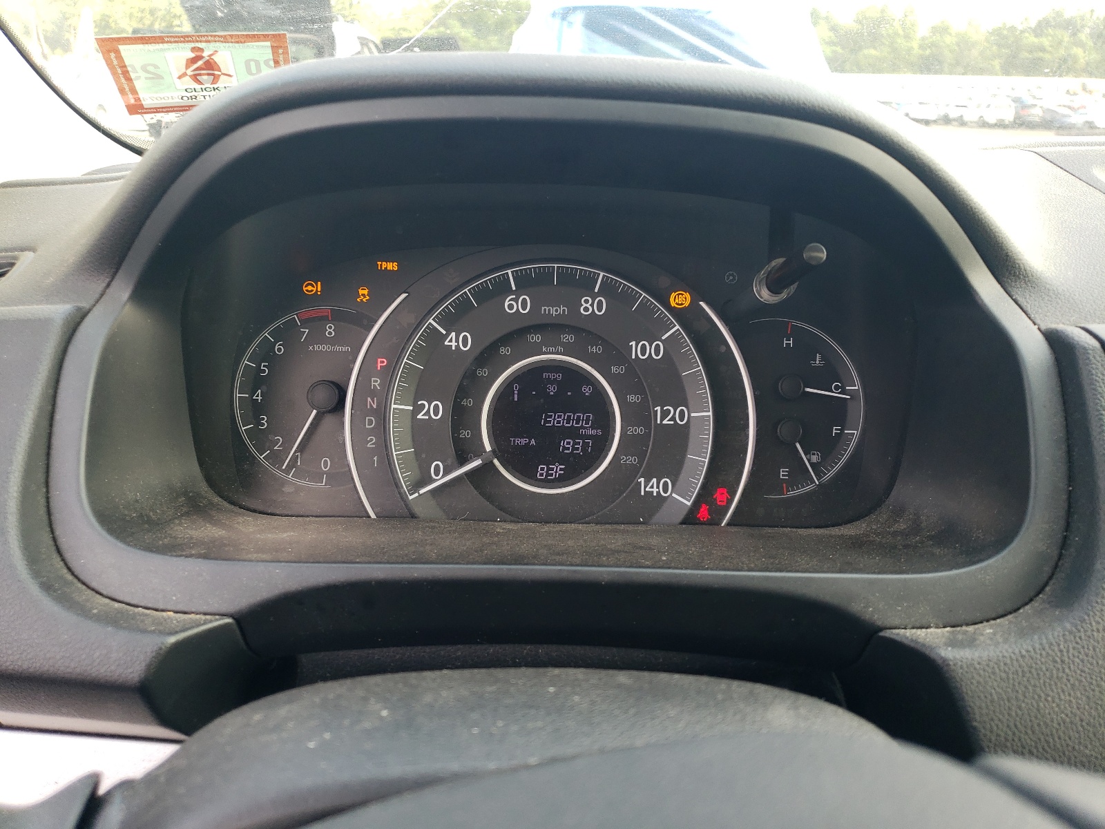 JHLRM4H55CC005106 2012 Honda Cr-V Ex