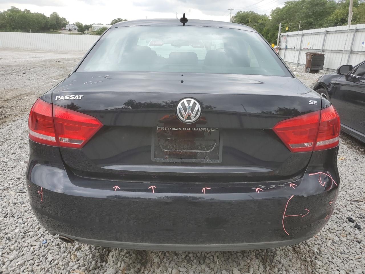 2013 Volkswagen Passat Se VIN: 1VWBP7A30DC016075 Lot: 65068364