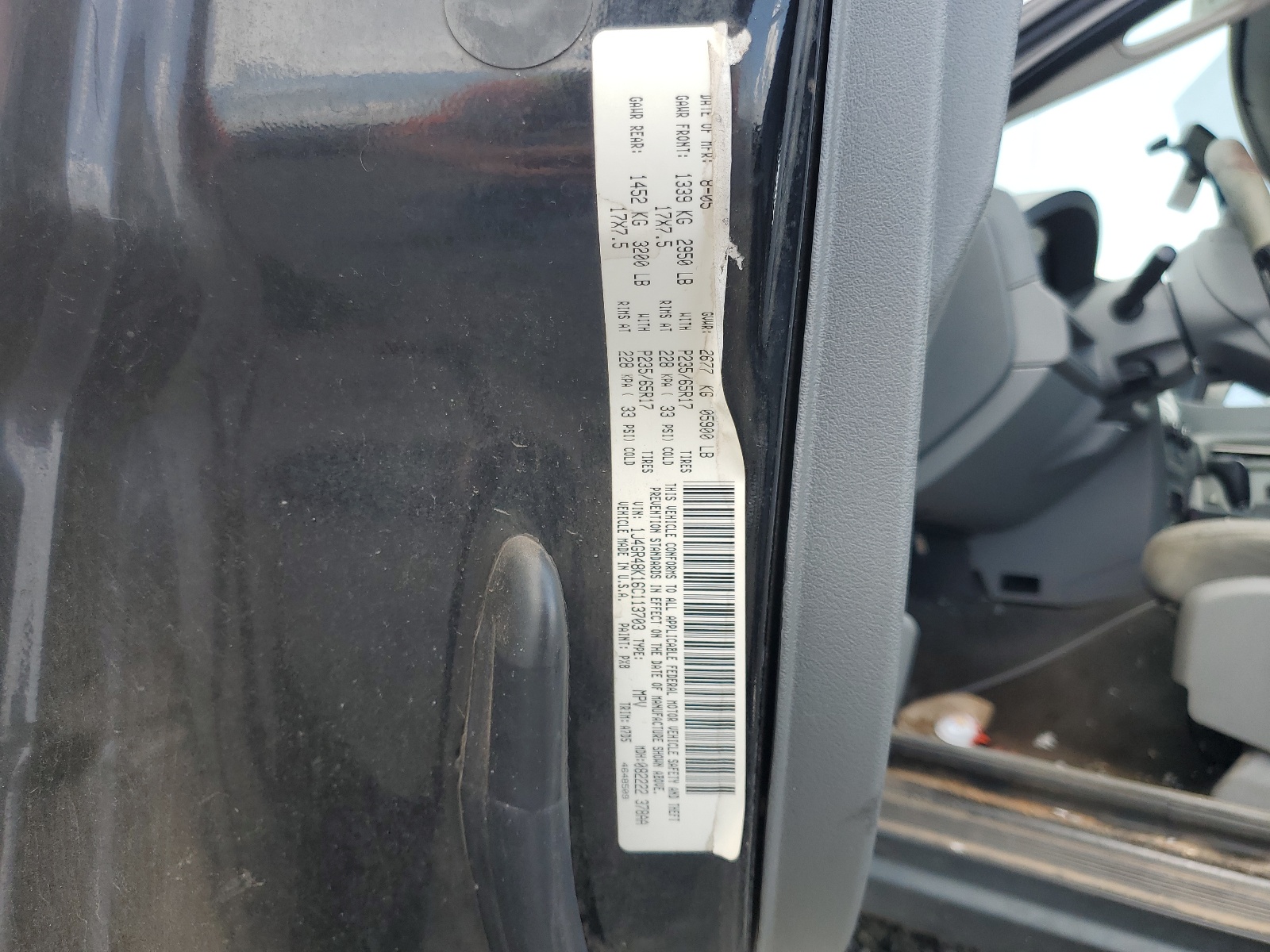 1J4GR48K16C113703 2006 Jeep Grand Cherokee Laredo