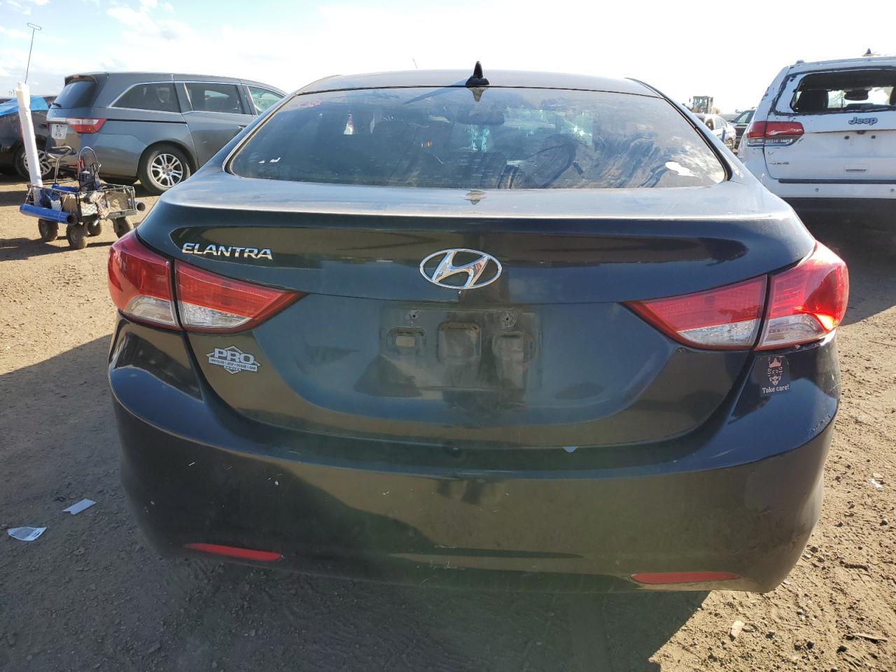 KMHDH4AE0CU305051 2012 Hyundai Elantra Gls