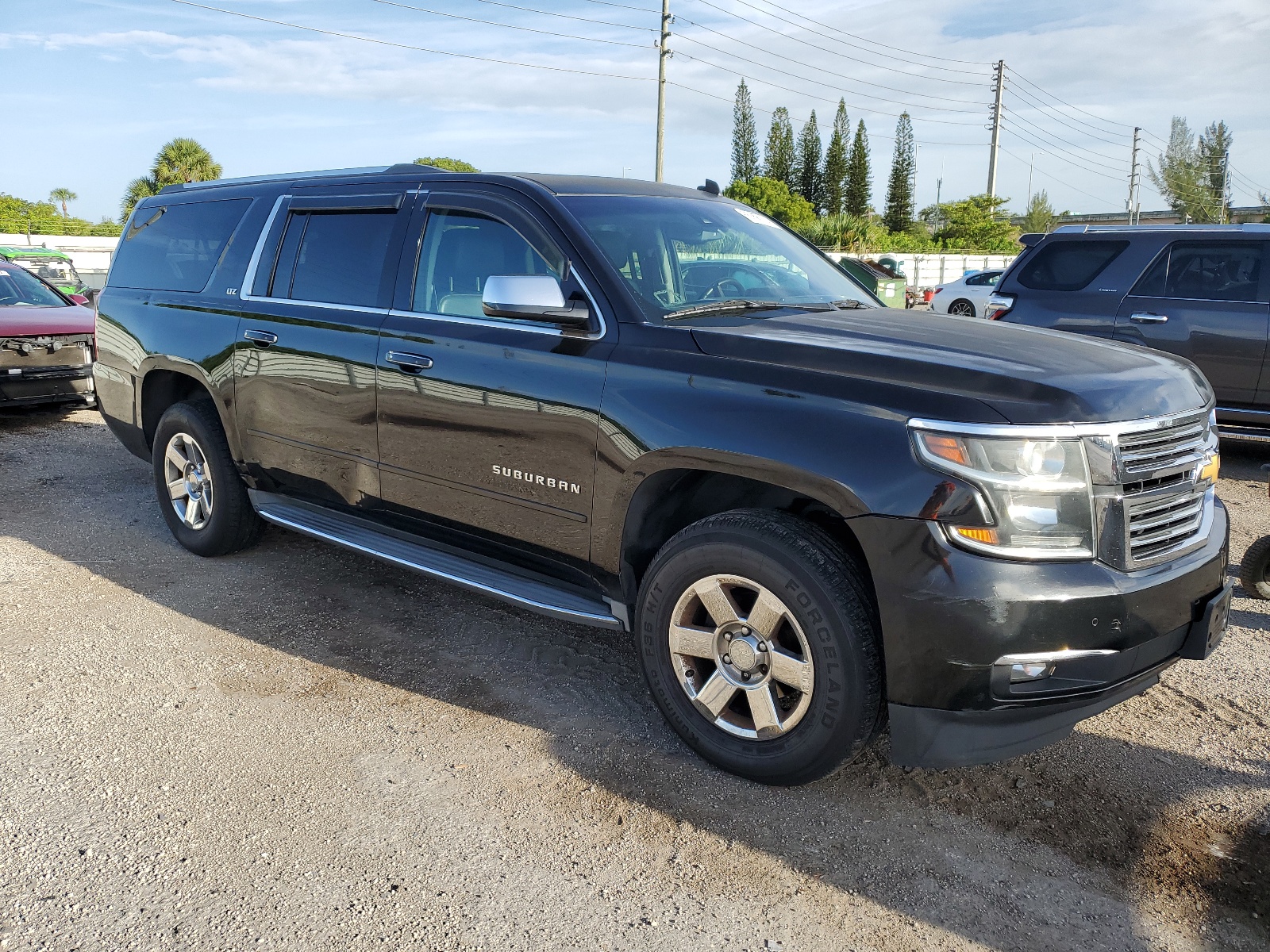 2015 Chevrolet Suburban K1500 Ltz vin: 1GNSKKKC0FR295778