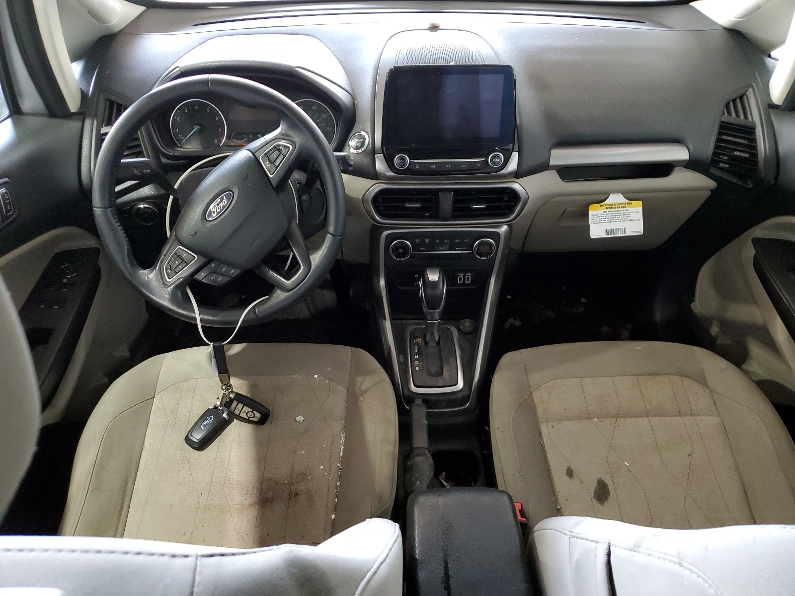 MAJ3S2GE6KC304493 2019 Ford Ecosport Se