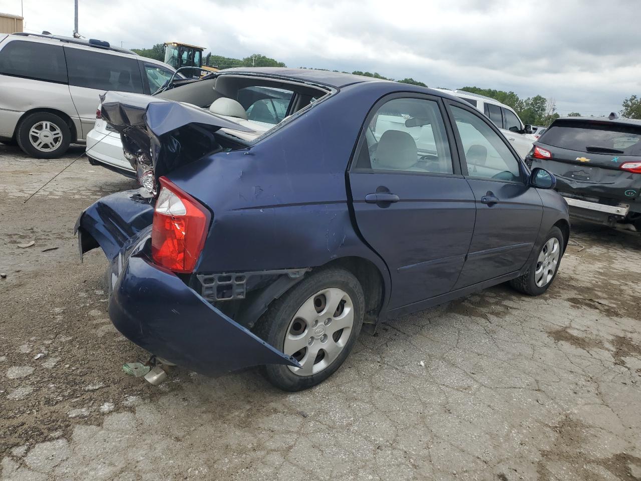 2006 Kia Spectra Lx VIN: KNAFE121X65287198 Lot: 60137584