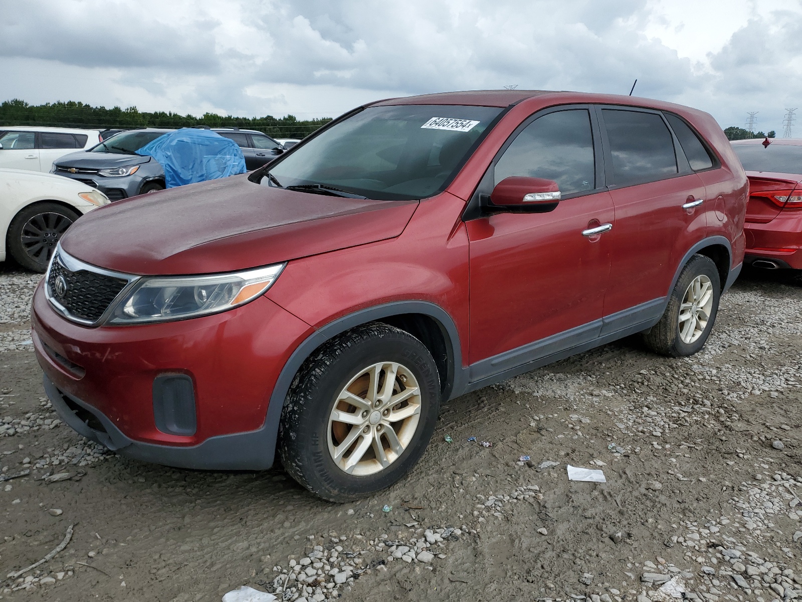 2015 Kia Sorento Lx vin: 5XYKT3A67FG556958