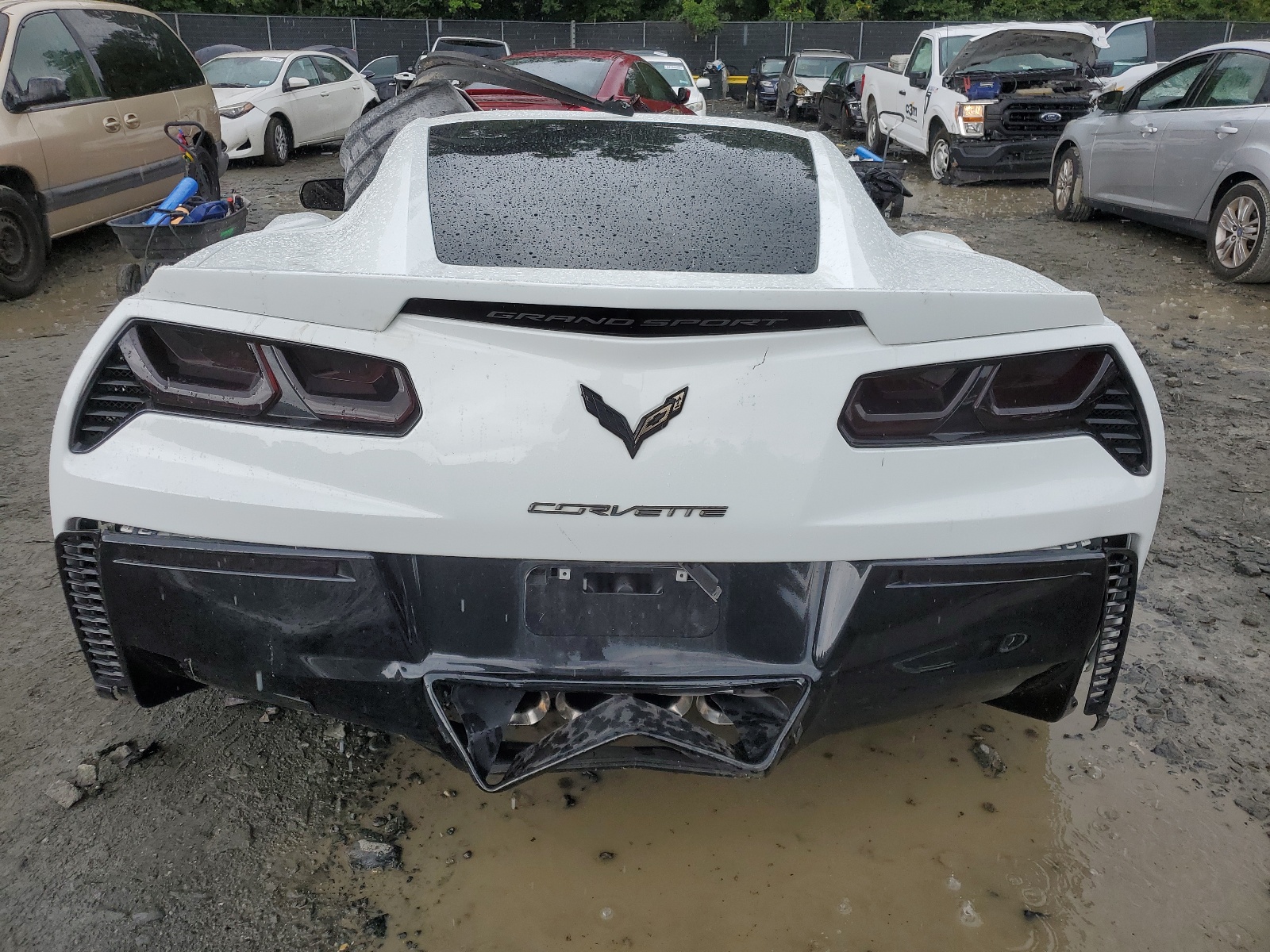 1G1YW2D78H5105994 2017 Chevrolet Corvette Grand Sport 1Lt