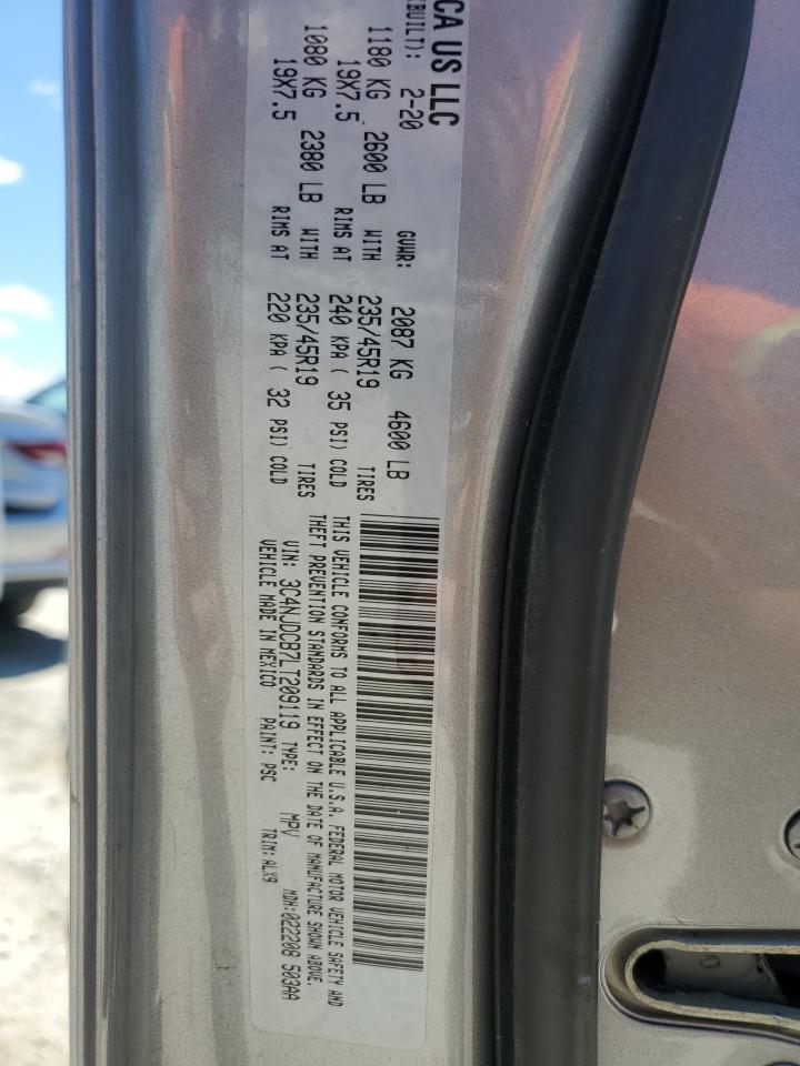 2020 Jeep Compass Limited VIN: 3C4NJDCB7LT209119 Lot: 60750474