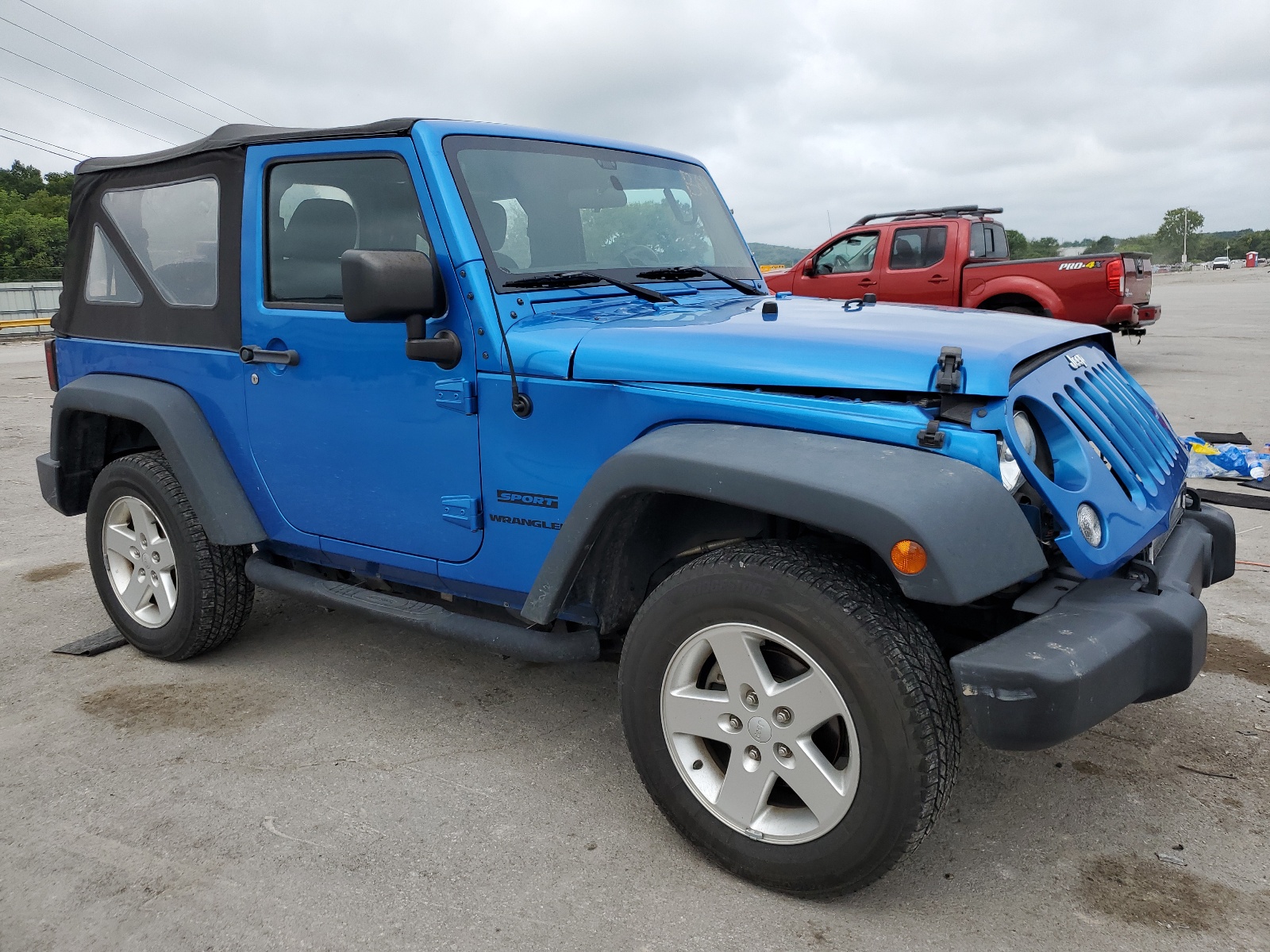 1C4AJWAG1FL516388 2015 Jeep Wrangler Sport