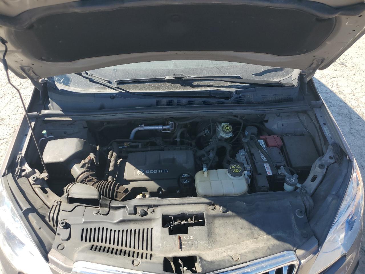 2015 BUICK ENCORE with REAR END damage, VIN KL4CJCSB9FB130313