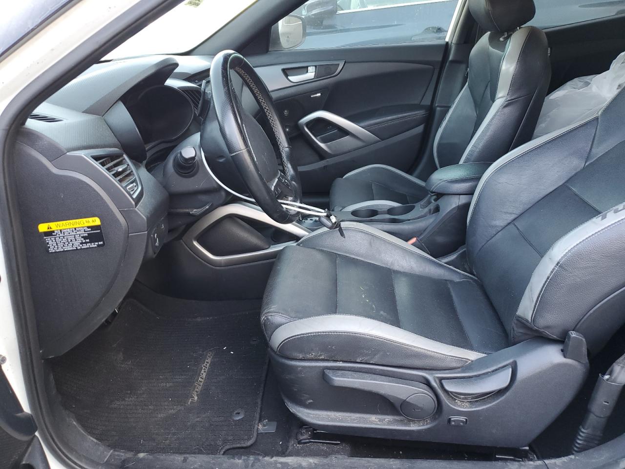 2016 Hyundai Veloster Turbo VIN: KMHTC6AE3GU268444 Lot: 58093224