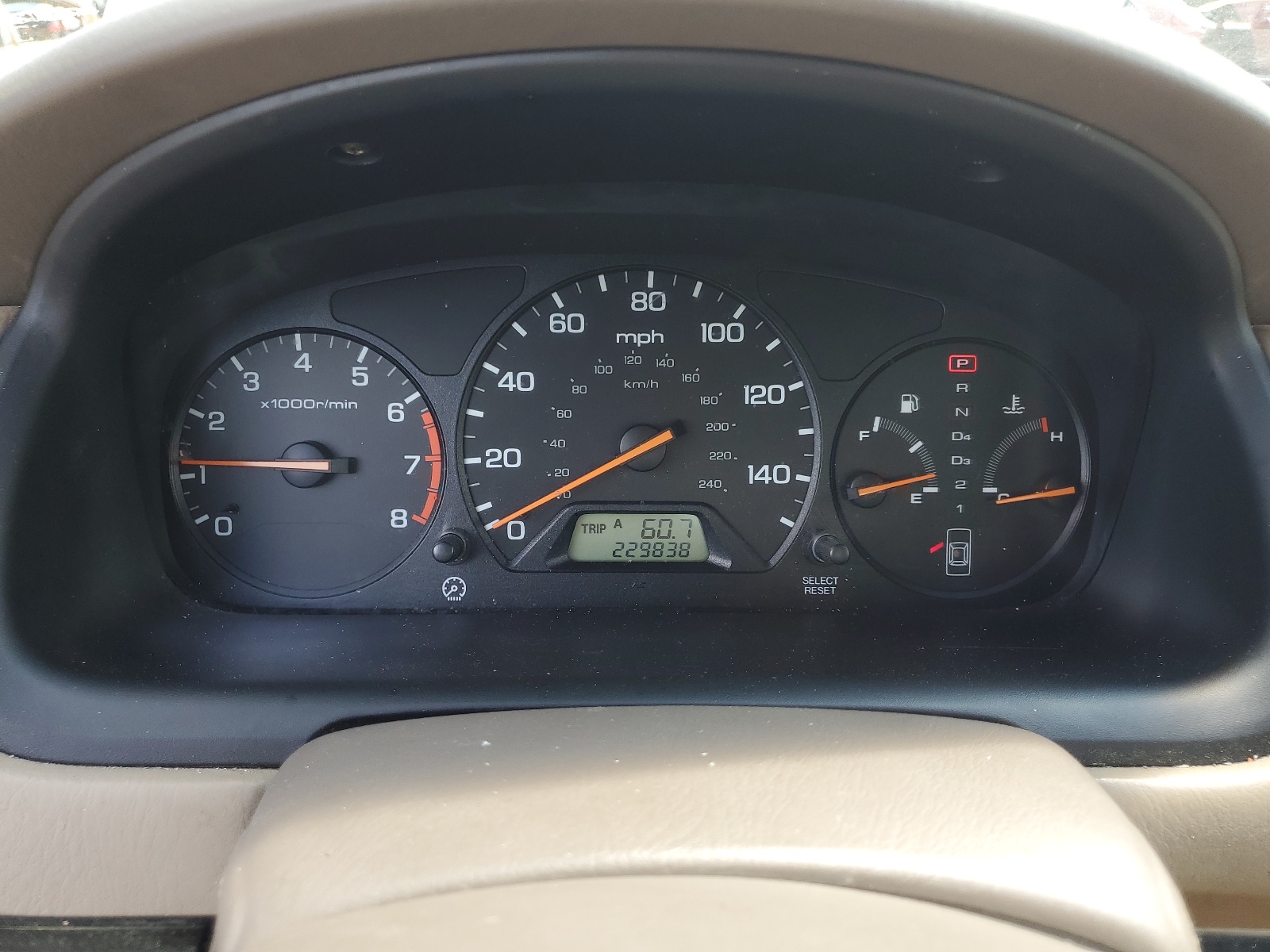 1HGCG6657XA154922 1999 Honda Accord Lx