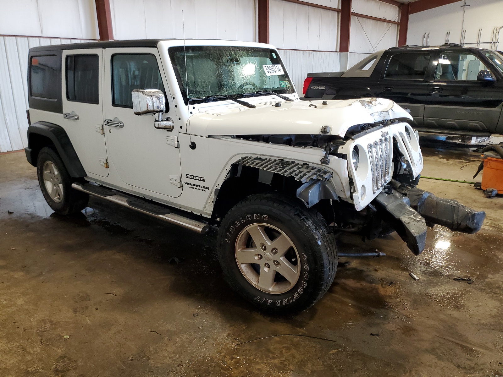 2016 Jeep Wrangler Unlimited Sport vin: 1C4BJWDG6GL328399