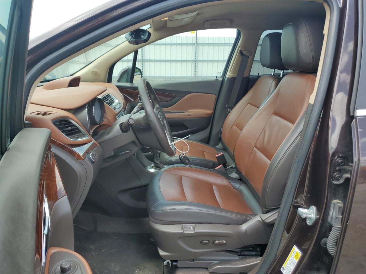 2015 BUICK ENCORE with REAR END damage, VIN KL4CJCSB6FB152642
