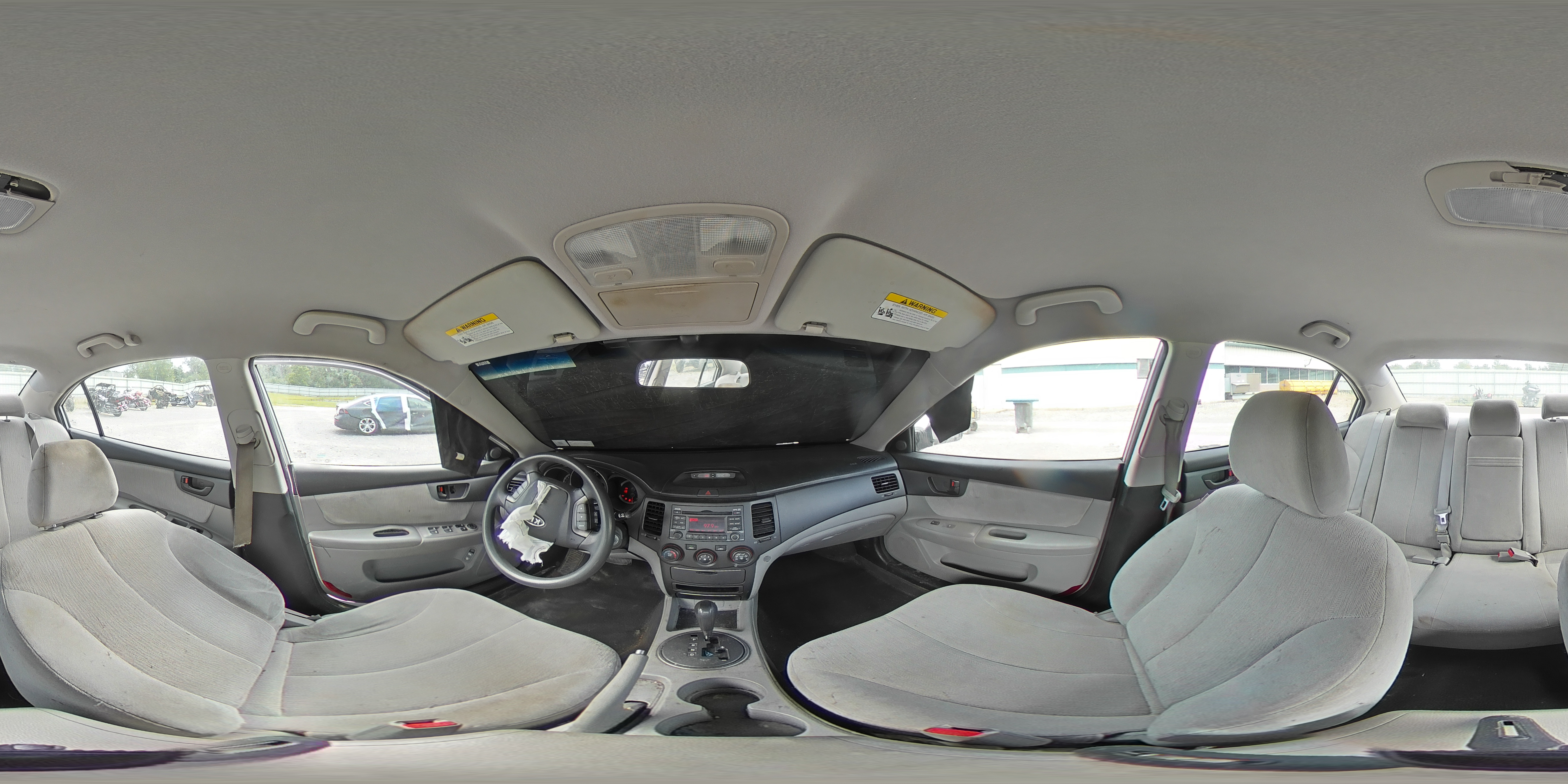 2009 Kia Optima Lx VIN: KNAGE228795301280 Lot: 61827554