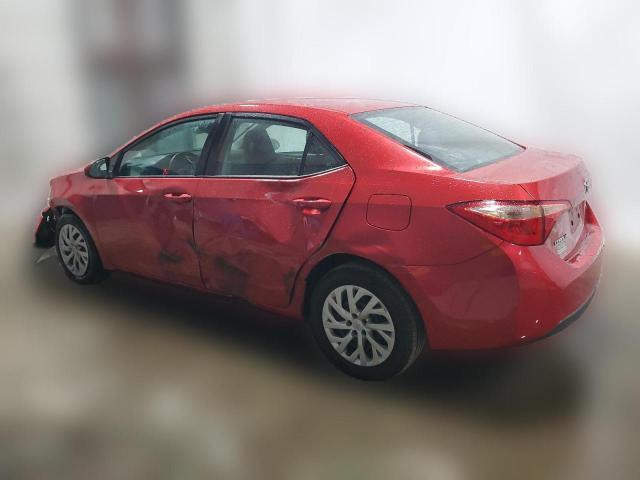  TOYOTA COROLLA 2019 Червоний