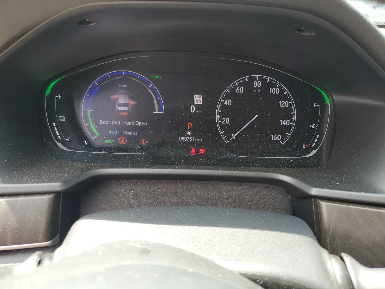 1HGCV3F42MA005096 2021 Honda Accord Hybrid Ex