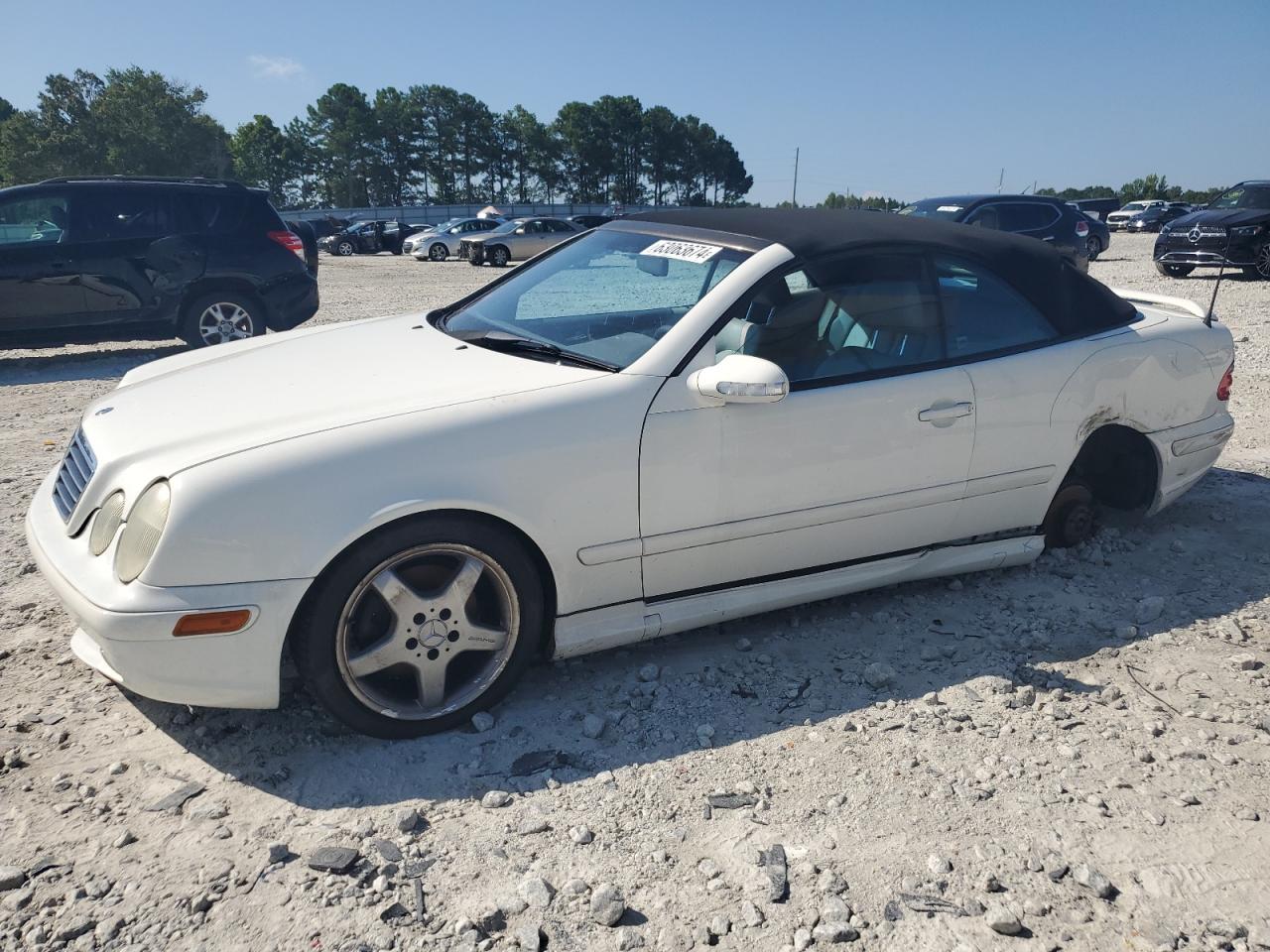 2003 Mercedes-Benz Clk 430 VIN: WDBLK70G83T140179 Lot: 63063674