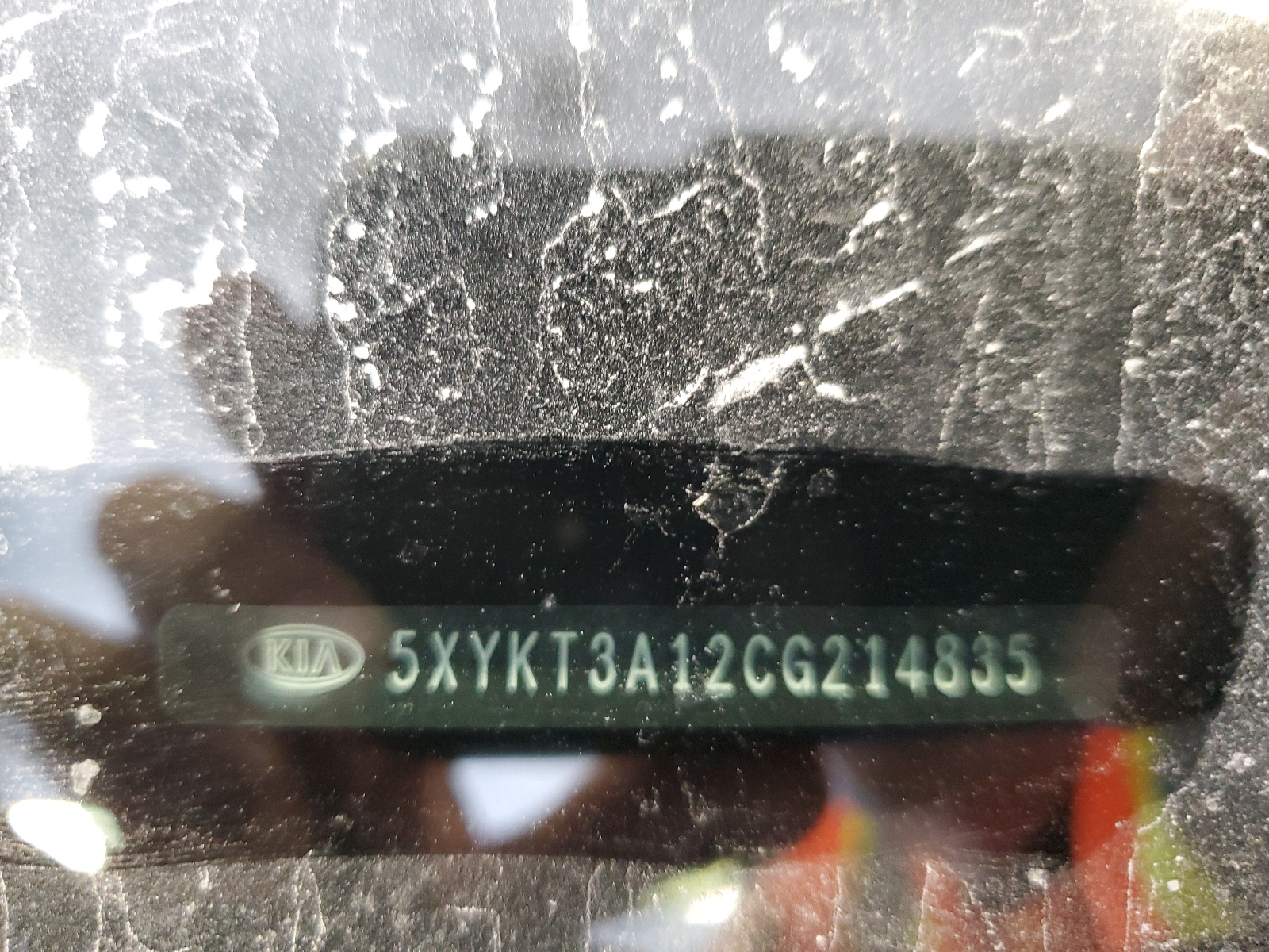 5XYKT3A12CG214835 2012 Kia Sorento Base