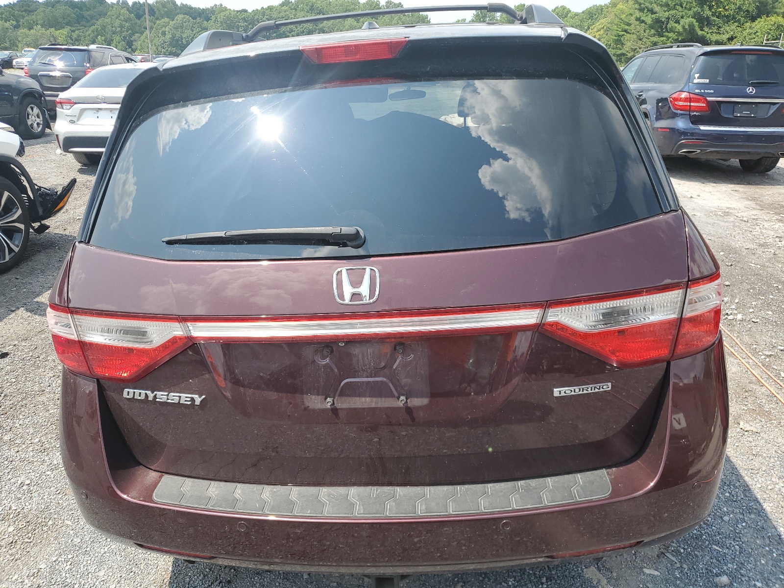 5FNRL5H98BB067108 2011 Honda Odyssey Touring