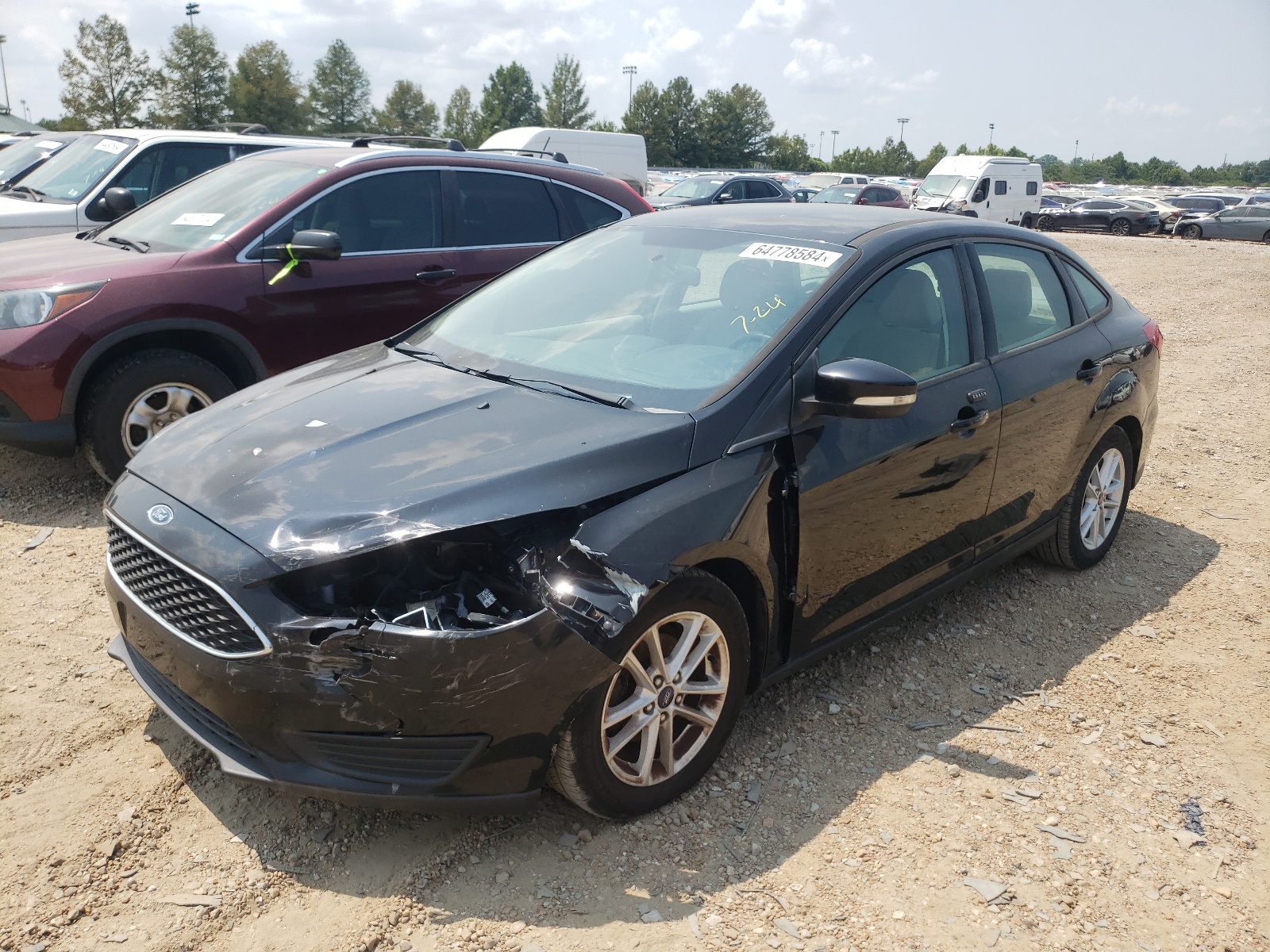 2016 Ford Focus Se vin: 1FADP3F26GL289018