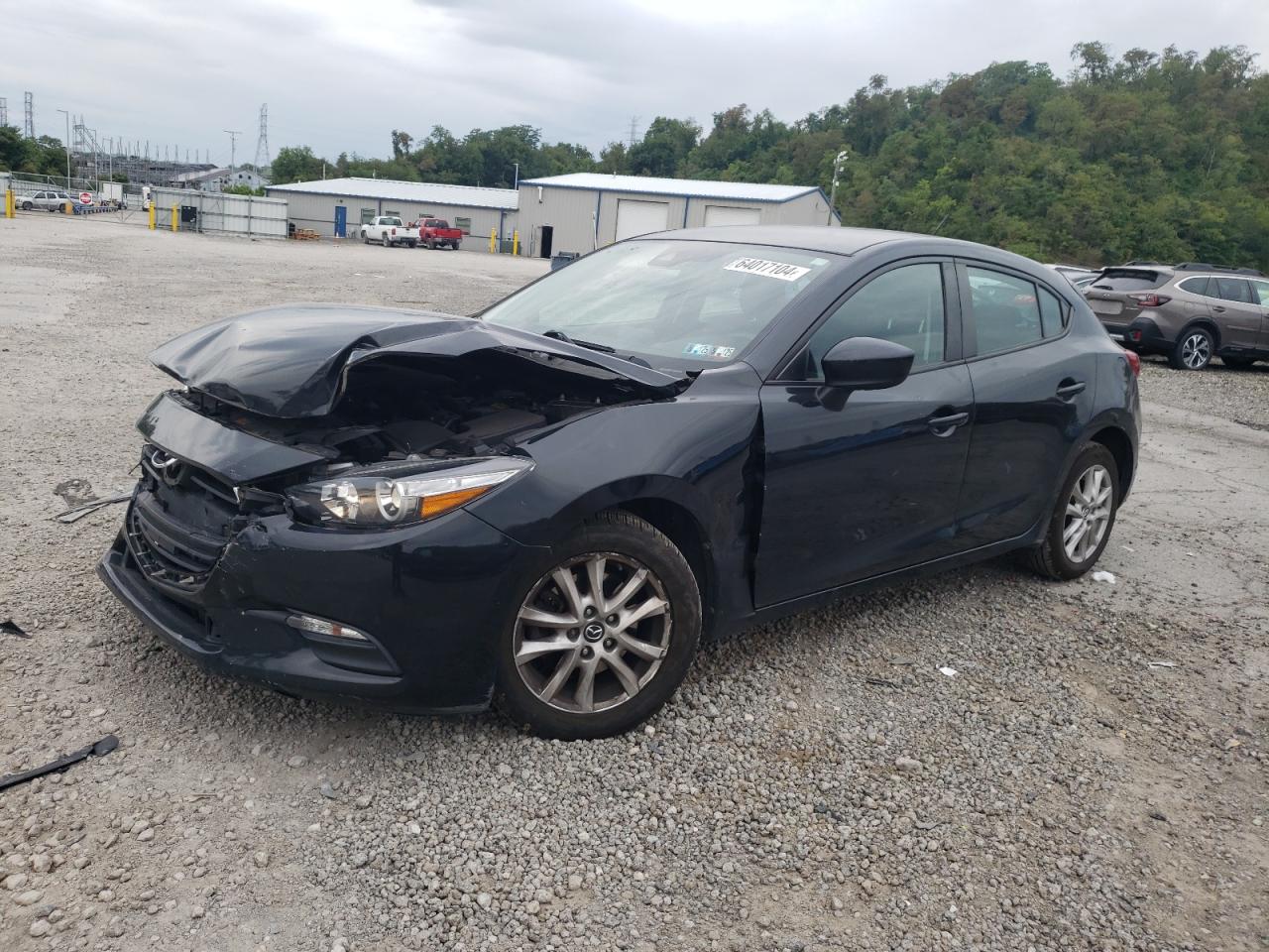 VIN 3MZBN1K71JM177808 2018 MAZDA 3 no.1