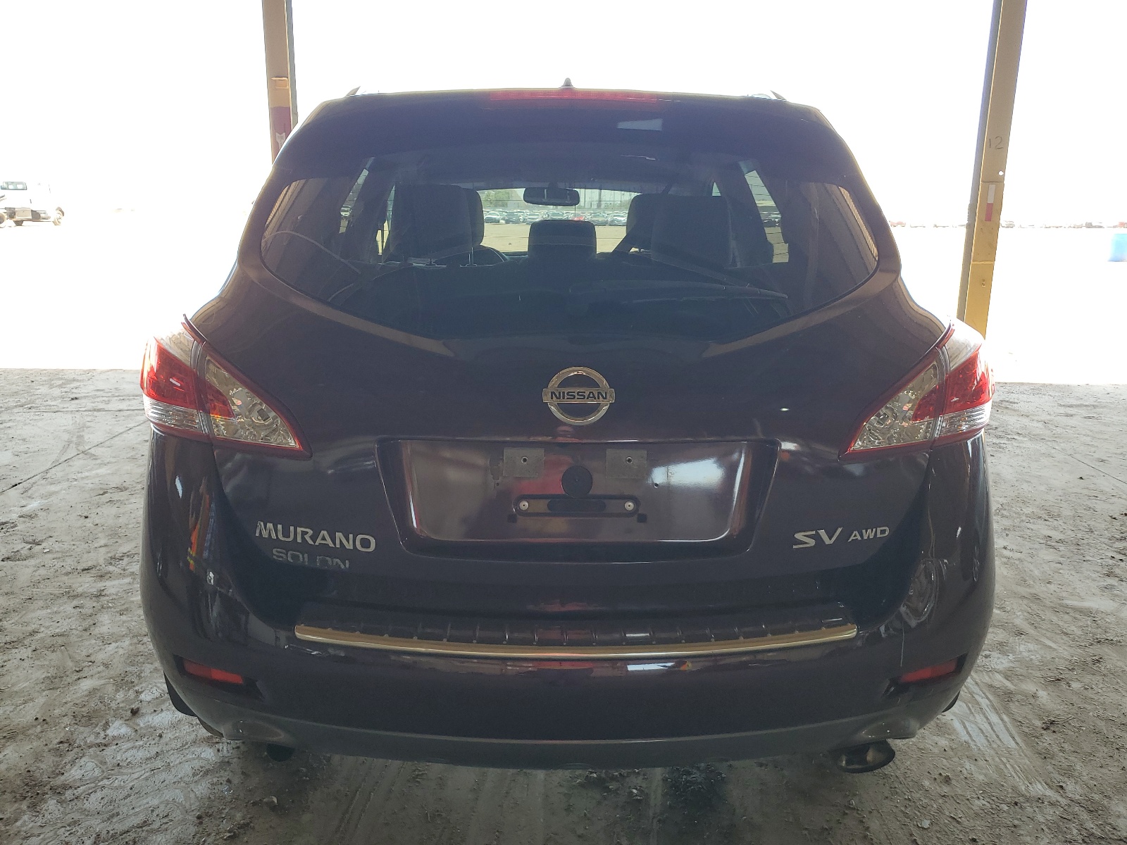 JN8AZ1MW9DW302201 2013 Nissan Murano S