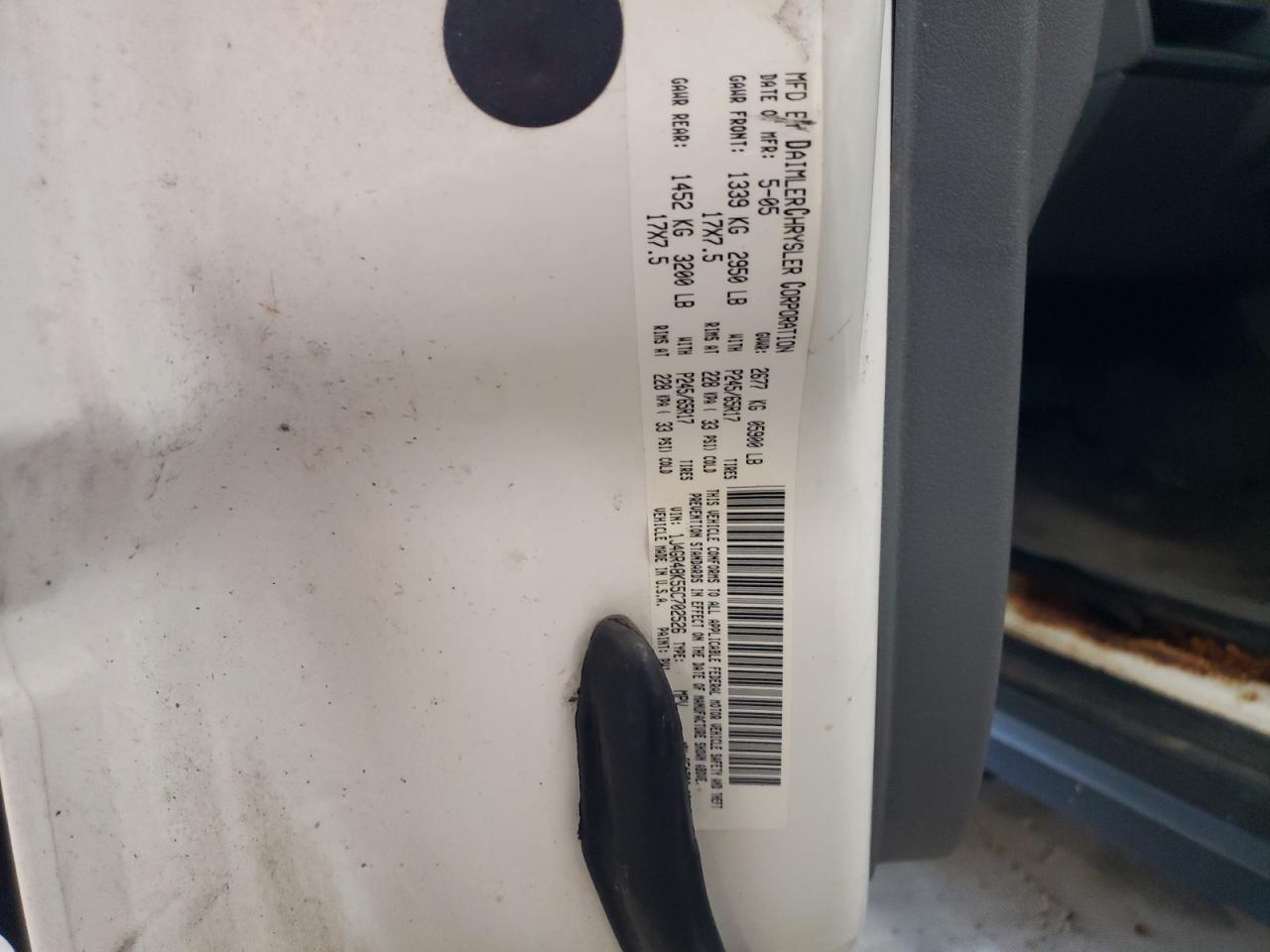 2005 Jeep Grand Cherokee Laredo VIN: 1J4GR48K55C702526 Lot: 63338944