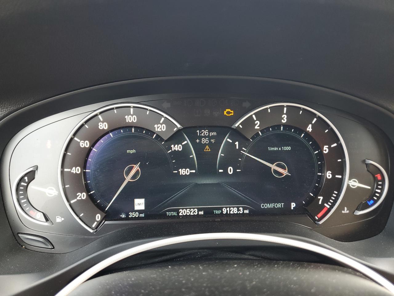 2019 BMW X3 xDrive30I VIN: 5UXTR9C53KLE14049 Lot: 63640394