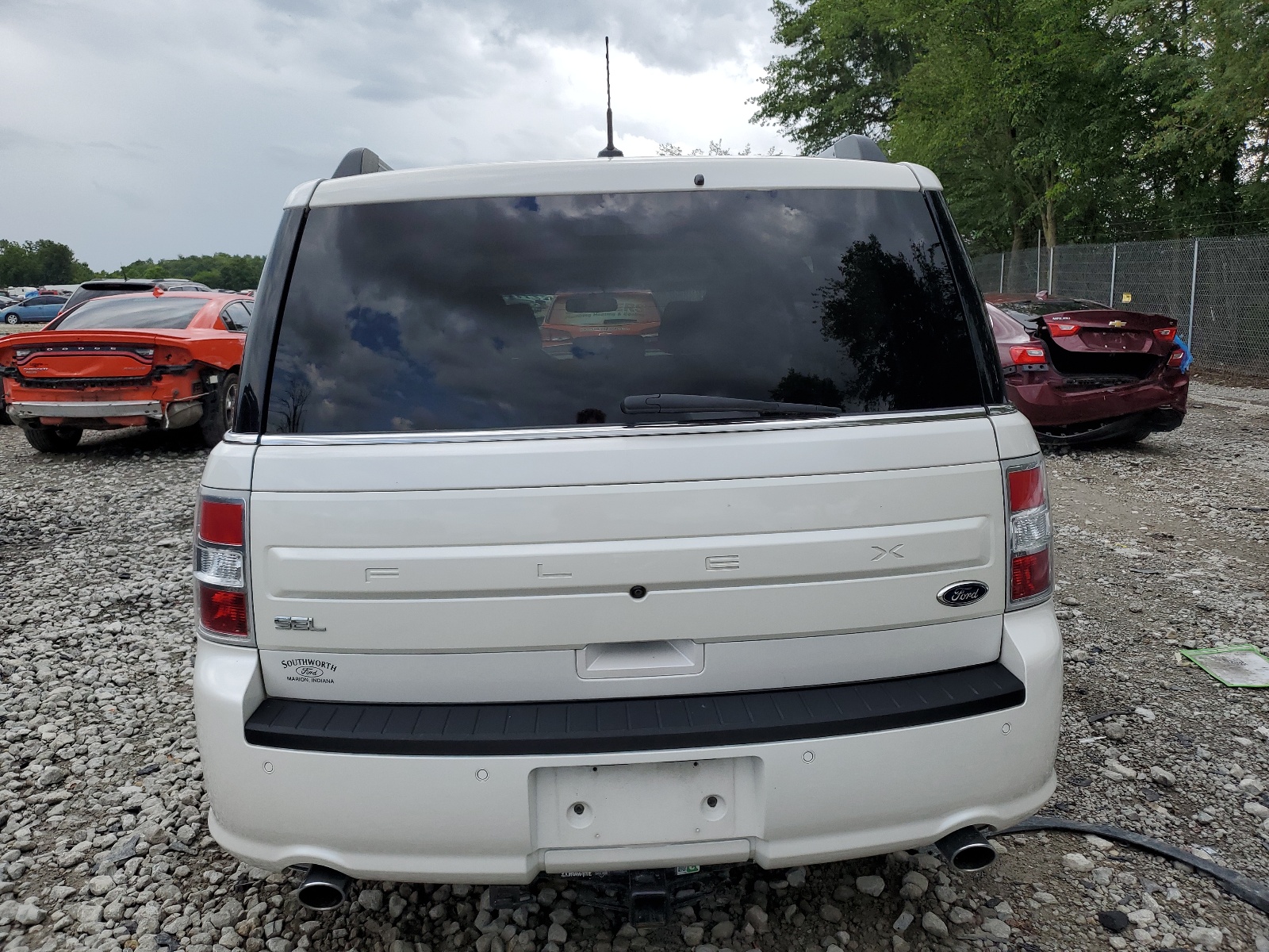 2FMGK5C85EBD31195 2014 Ford Flex Sel