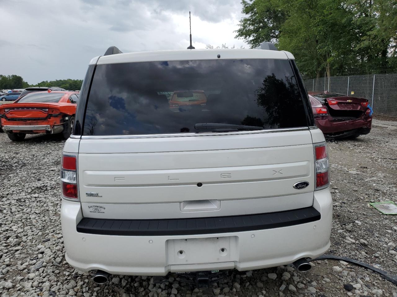 2014 Ford Flex Sel VIN: 2FMGK5C85EBD31195 Lot: 61706304