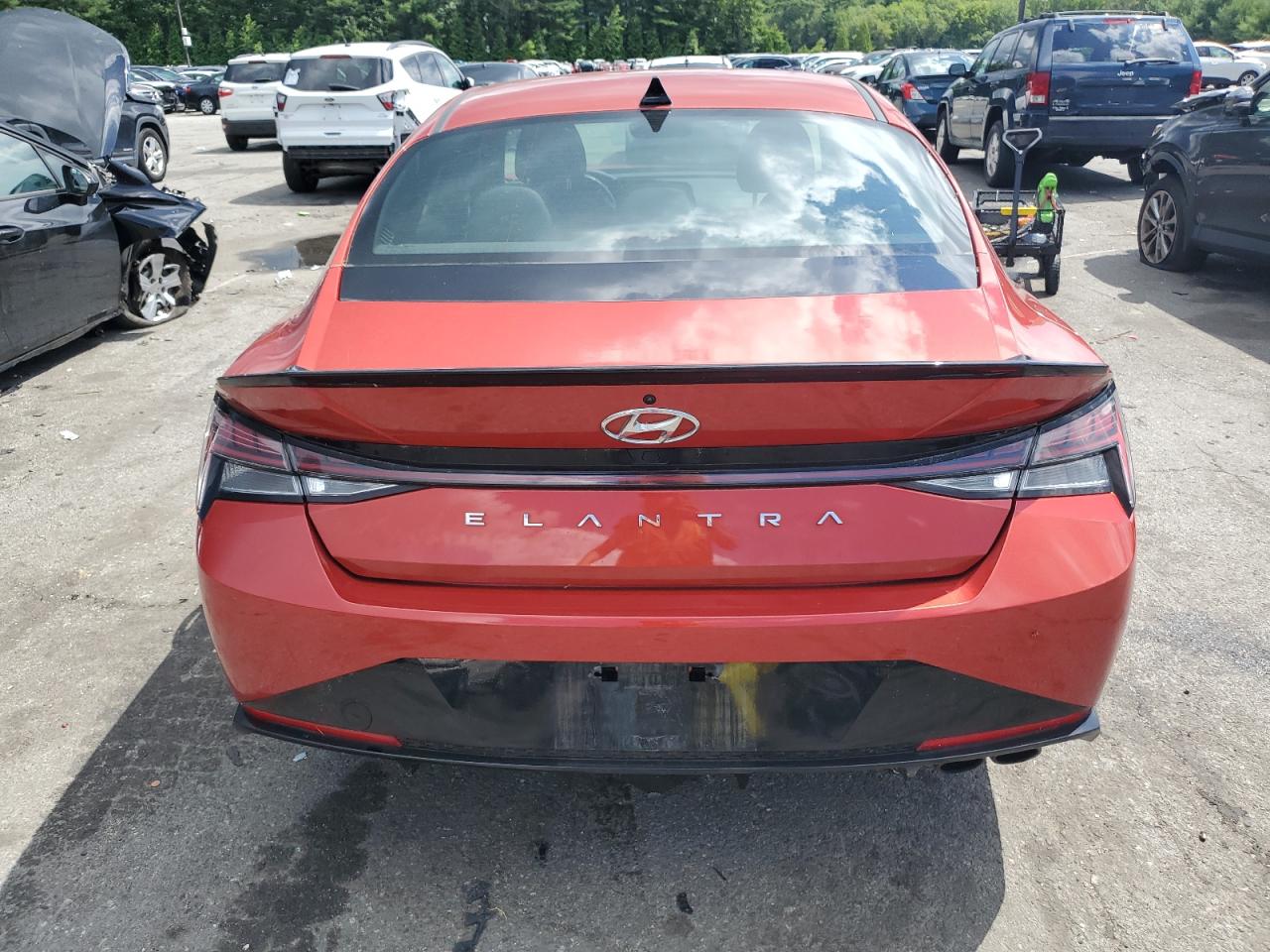 2022 Hyundai Elantra N Line VIN: KMHLR4AF3NU242077 Lot: 61290824