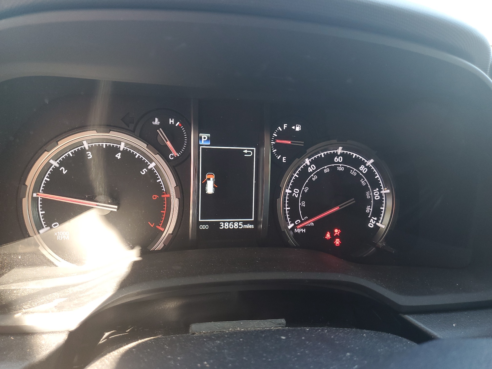 JTEDU5JR6M5245616 2021 Toyota 4Runner Night Shade