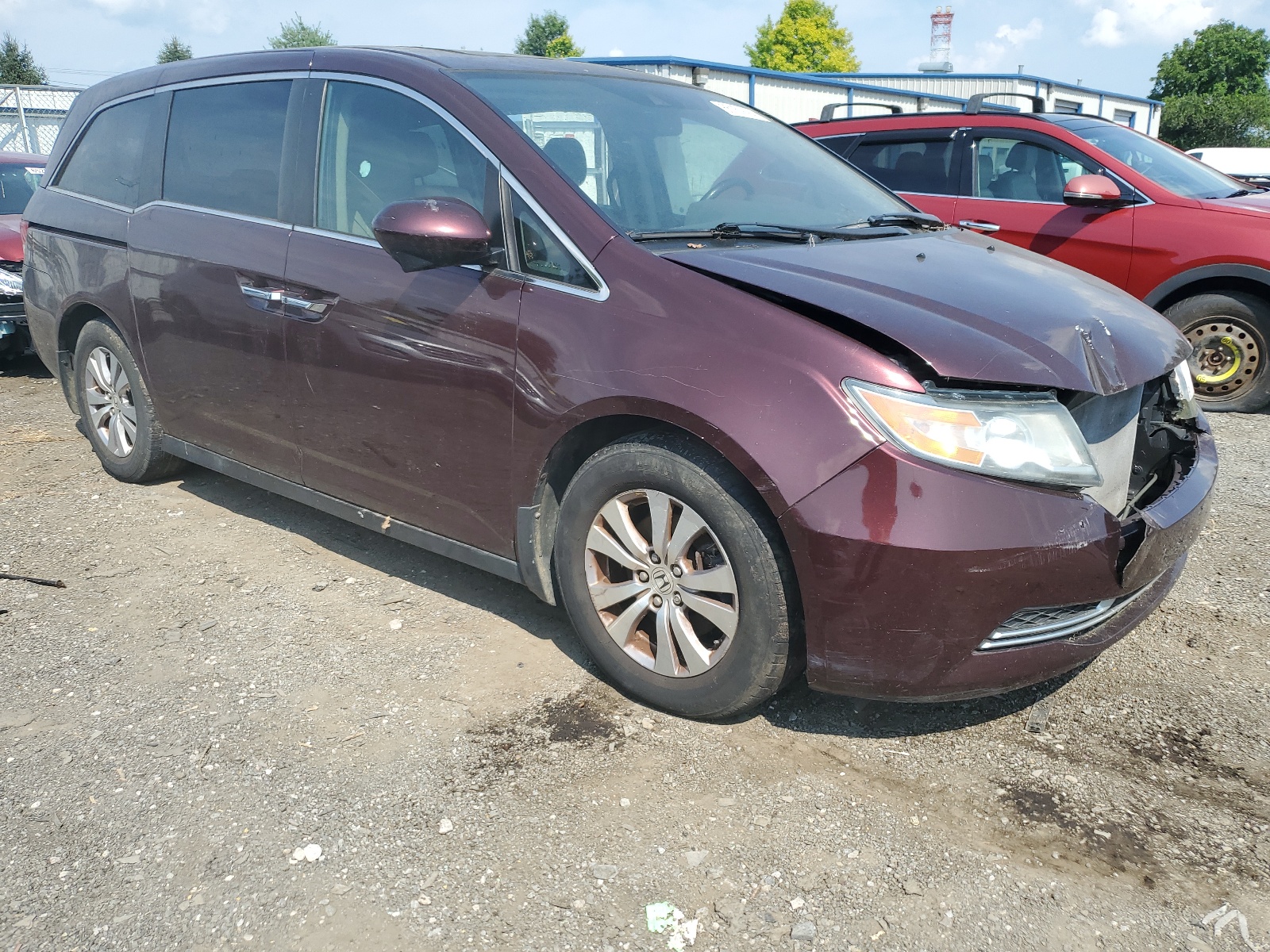 2014 Honda Odyssey Exl vin: 5FNRL5H68EB125857