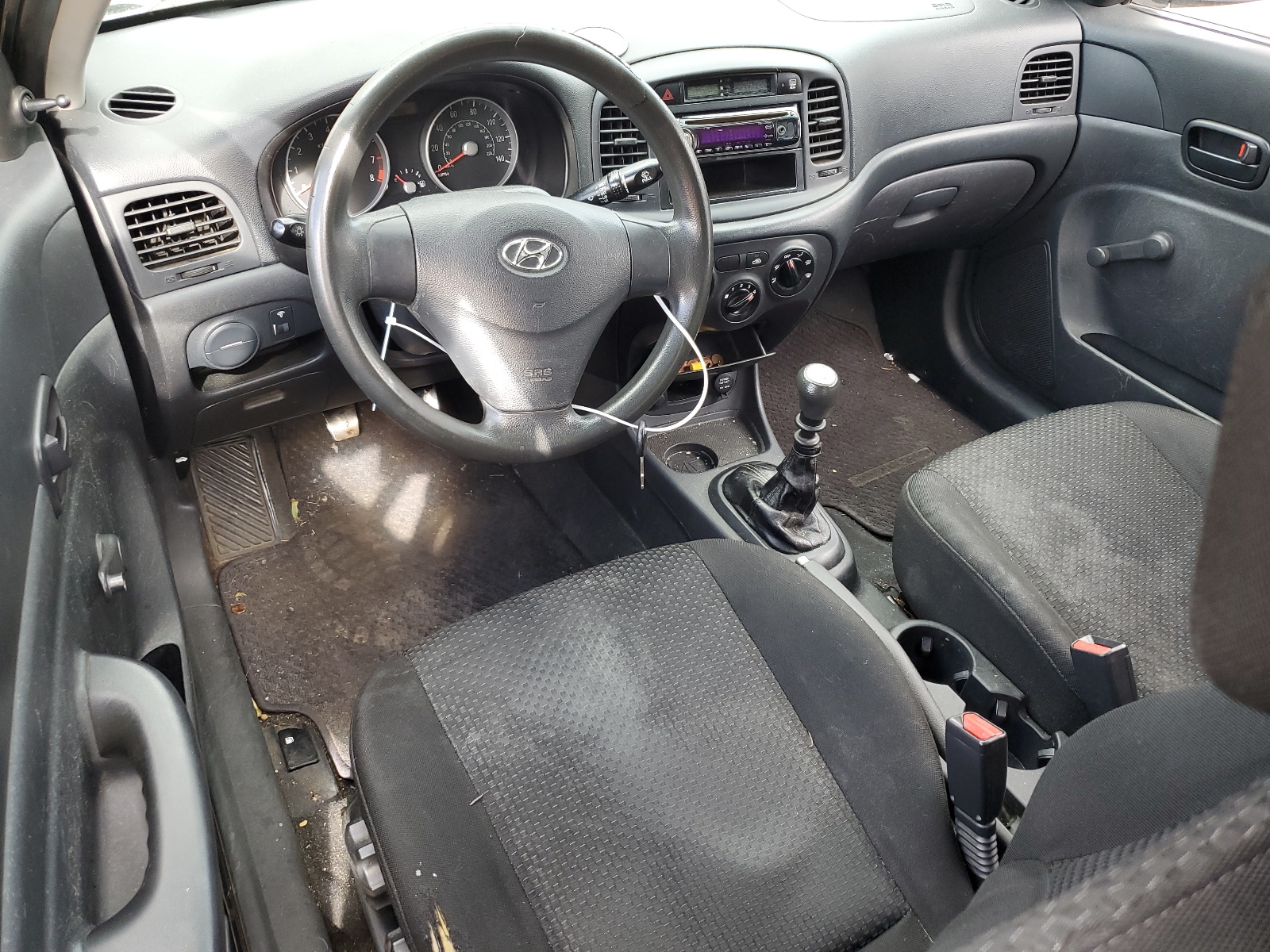 KMHCM36C77U041678 2007 Hyundai Accent Gs