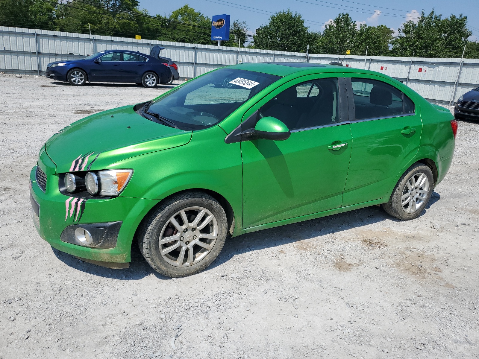 2015 Chevrolet Sonic Lt vin: 1G1JC5SB6F4133802